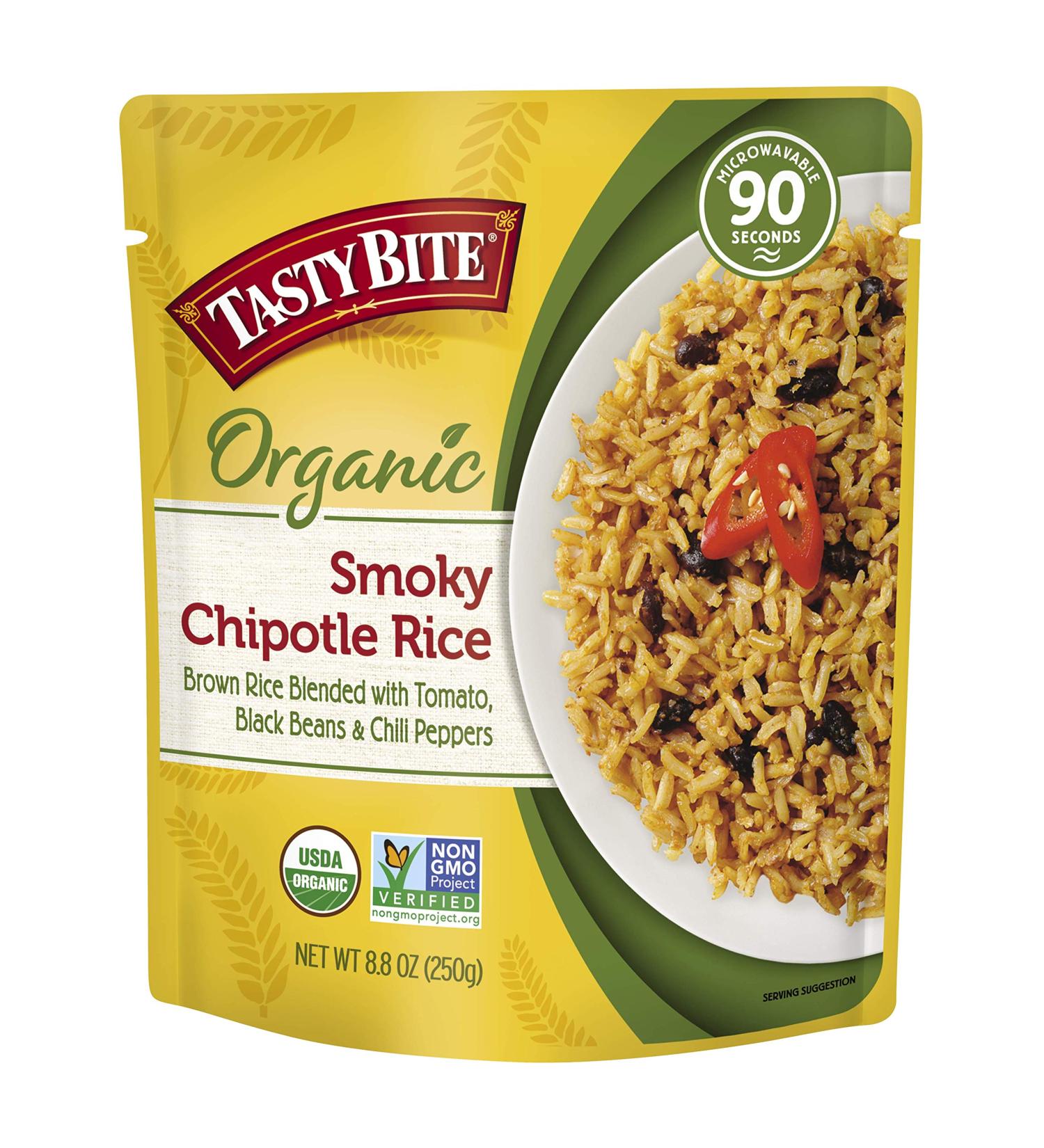 Buy Tasty Bite Organic Smoky Chipotle Rice 8.8 oz - Microwaveable & Convenient (Pack of 1) - Buy Online on GoSupps.com
