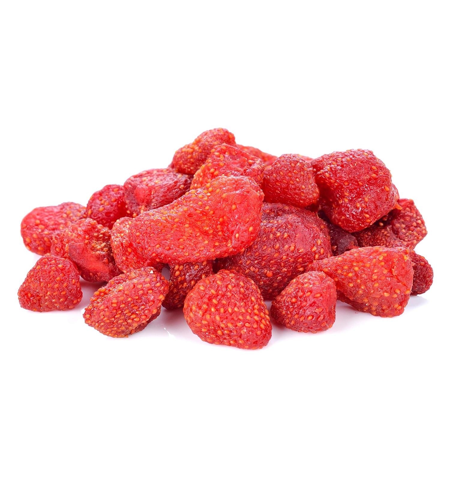 Anna and Sarah 1 Lb Dried Strawberries in Resealable Bag - Premium Quality - Buy Online on GoSupps.com
