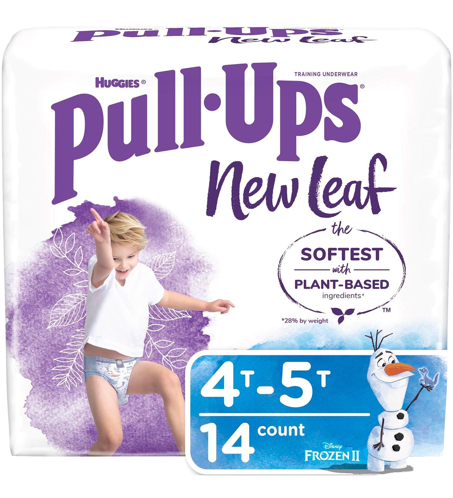 Pull-Ups New Leaf Boys' Disney Frozen Training Underwear 4T-5T 14 Ct - Potty Training Pants (Pack of 14) - Buy Online on GoSupps.com