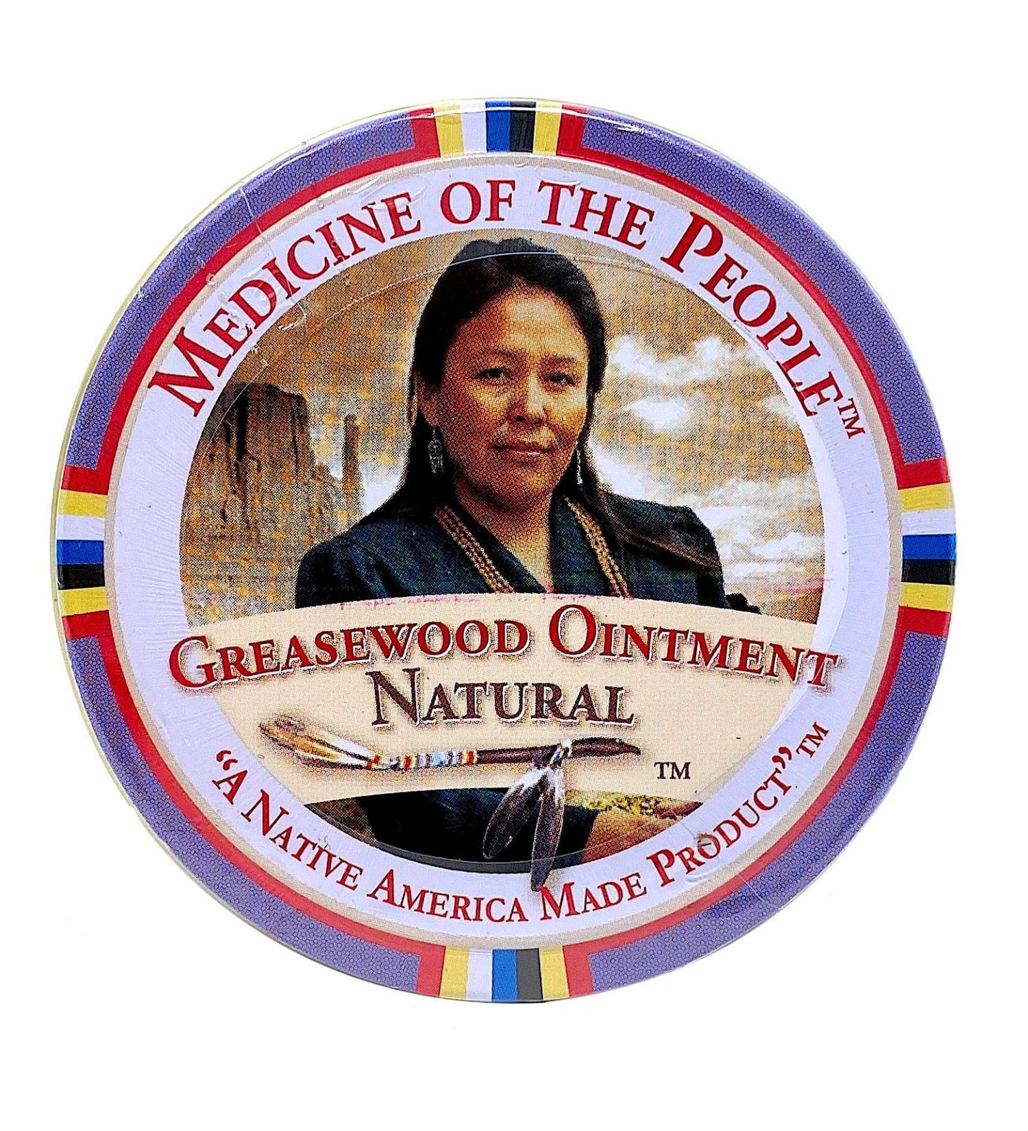 Navajo Medicine of the People Greasewood Ointment 0.75 oz - 3 Tins Set - Christmas Stocking Stuffer - Buy Online on GoSupps.com