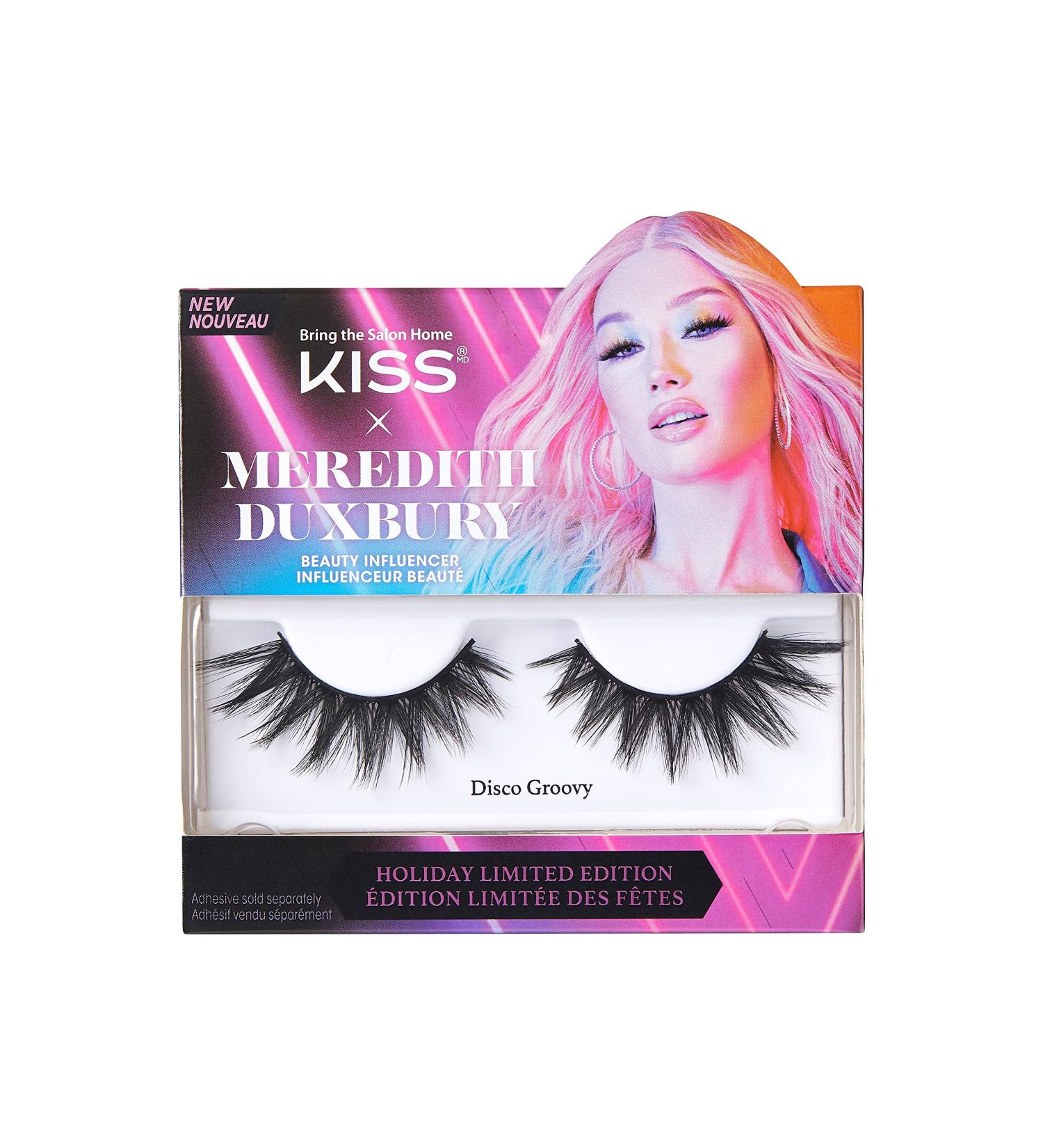 Buy KISS X MEREDITH DUXBURY Limited Edition False Eyelashes Disco Groovy - Best Quality International Shipping Available - Buy Online on GoSupps.com
