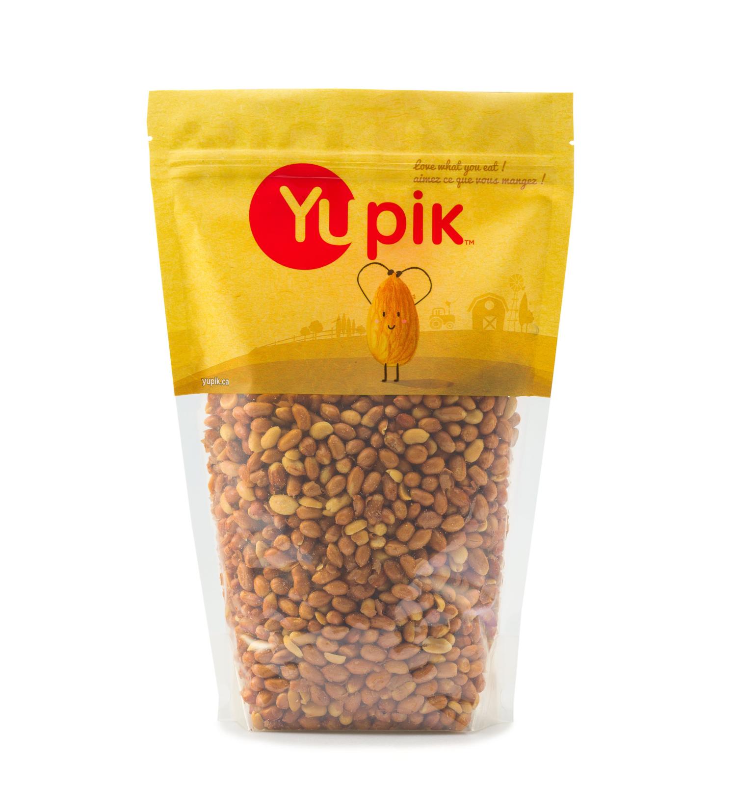 Yupik Roasted Salted Spanish Peanuts with Skins 1 kg 6 Count Kosher Vegan Crunchy Nuts Seasoned Nuts Source of Fiber Protein Snacks Savory Snacks 6 kg - Buy Online on GoSupps.com