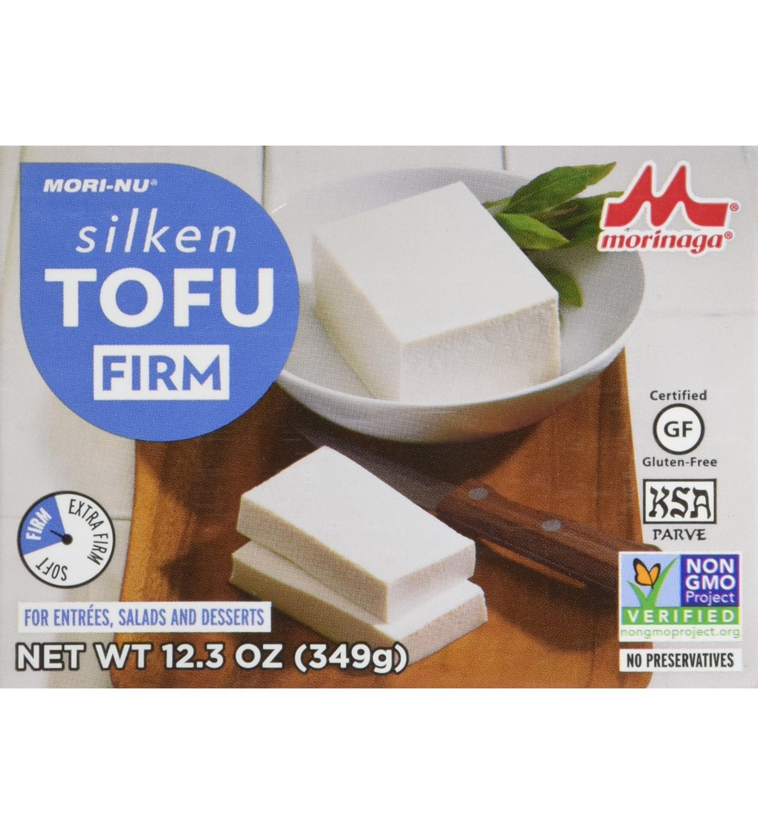 Mori-Nu Silken Tofu Firm 12.3oz (Pack of 12) - Premium Quality Tofu for Versatile Cooking - Buy Online on GoSupps.com