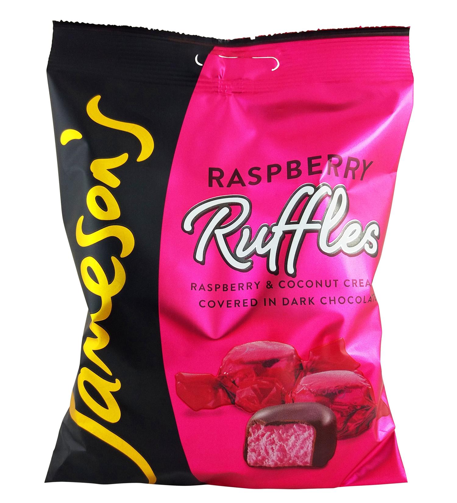 Jameson's Raspberry Ruffles - 135g (4 bags)