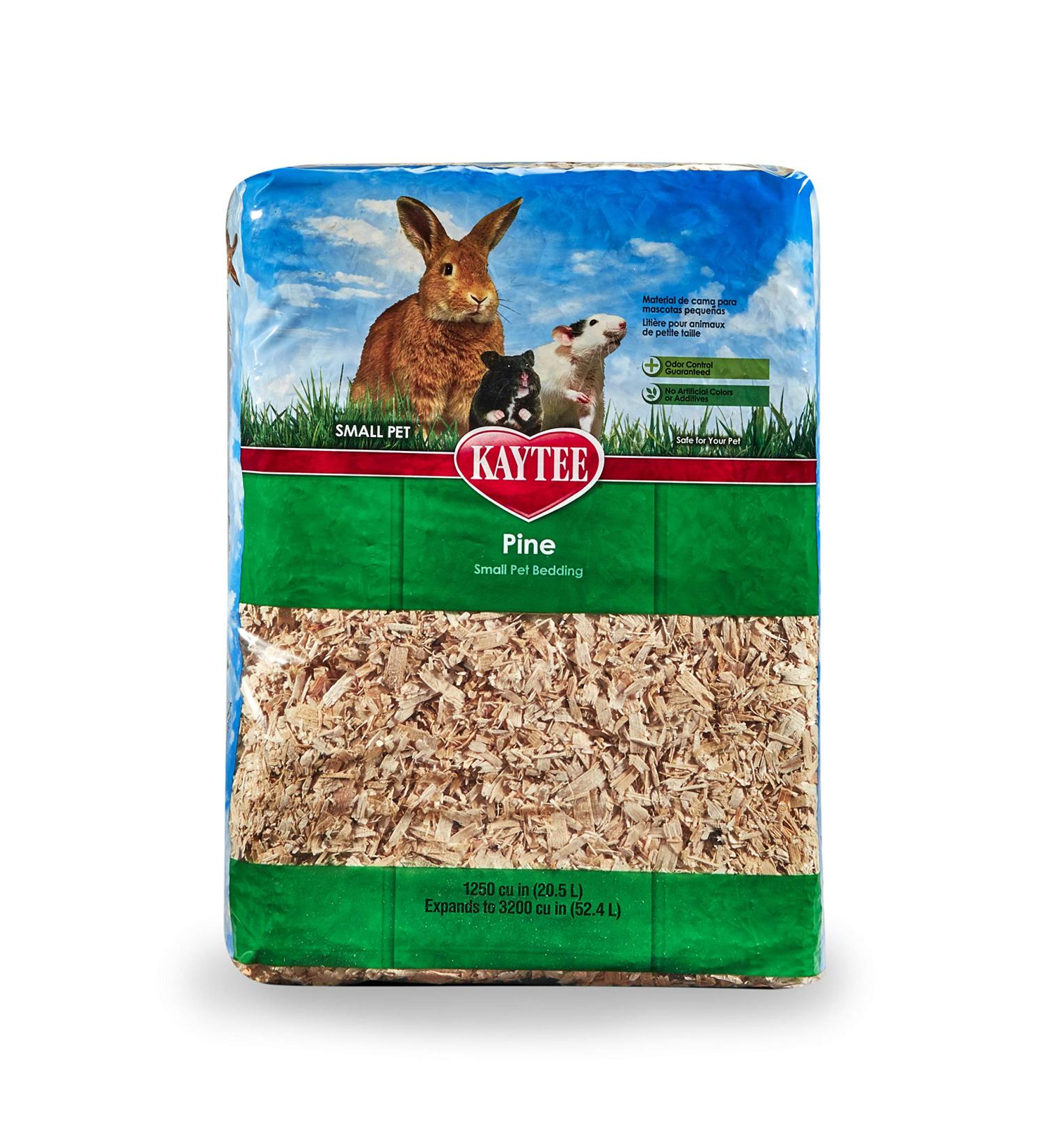 Kaytee Small Animal Pine Bedding & Litter - 52.4 Liters | High Quality Pet Bedding - Buy Online on GoSupps.com
