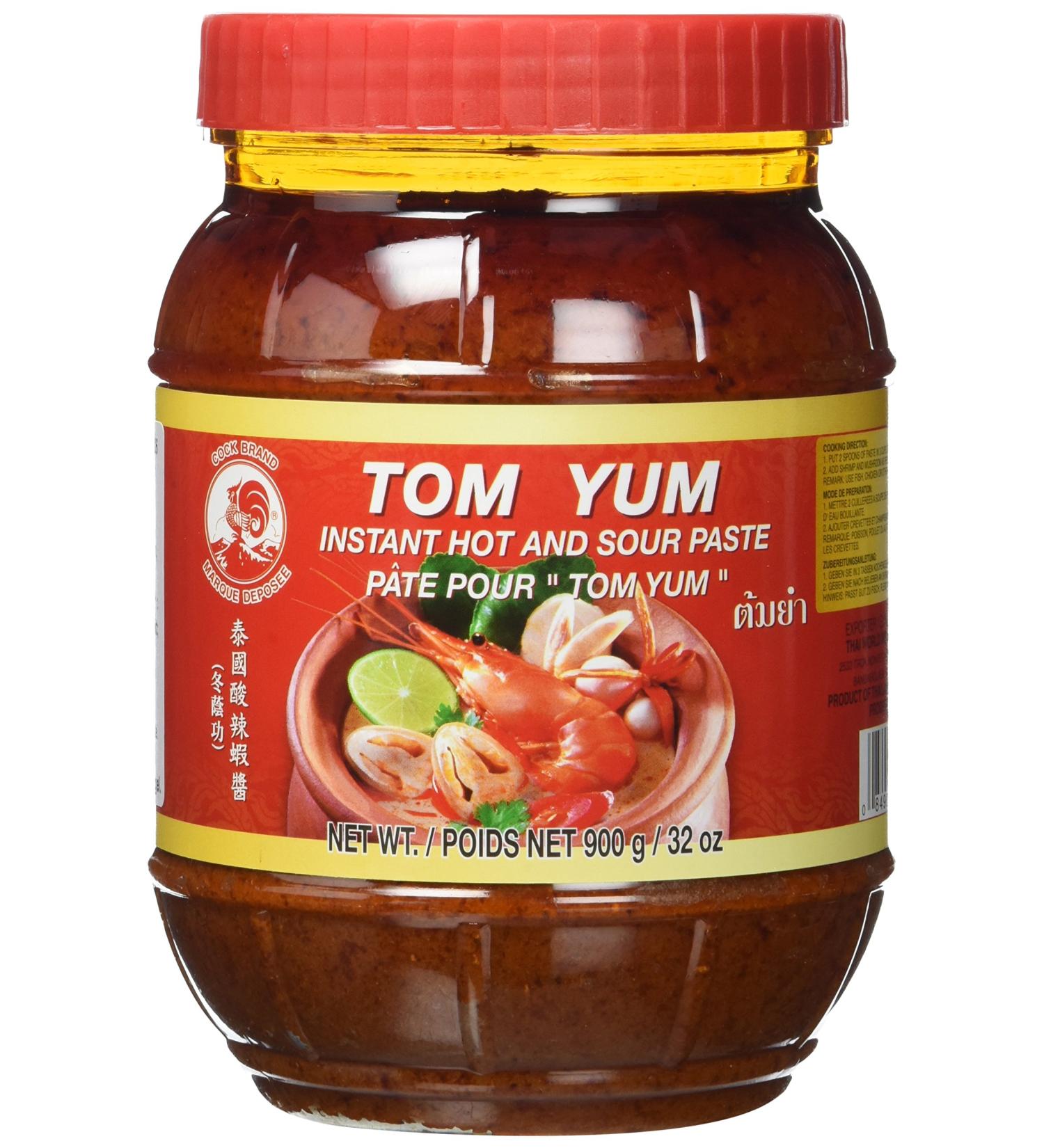Buy COCK Instant Tom Yum Shrimp Paste - Pack of 2 (1800g) | Authentic Thai Flavor | Fast International Shipping - Buy Online on GoSupps.com