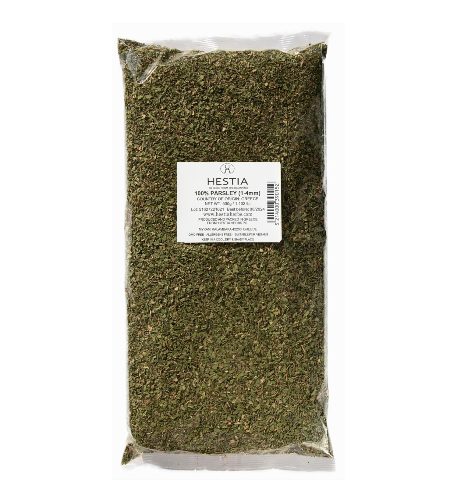 Hestia Herbs Horeca Greek Parsley 500g - Premium Quality Greek Parsley for Professional Use - Buy Online on GoSupps.com