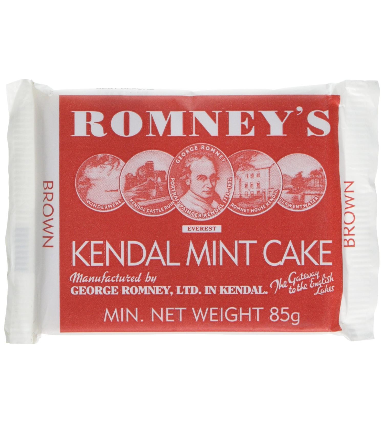 Romney's Kendal Mint Cake Brown 85g - Buy Online on GoSupps.com