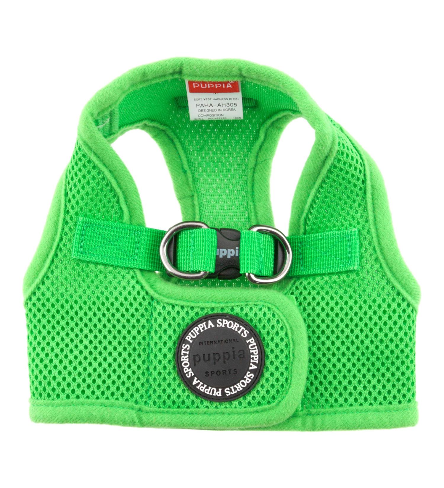 Puppia Dog Harness for Small & Medium Dogs - Soft Vest in Multiple Colors | Atani Train Harness for Puppies - Green Size M (PUAH305GRMD G) - Buy Online on GoSupps.com
