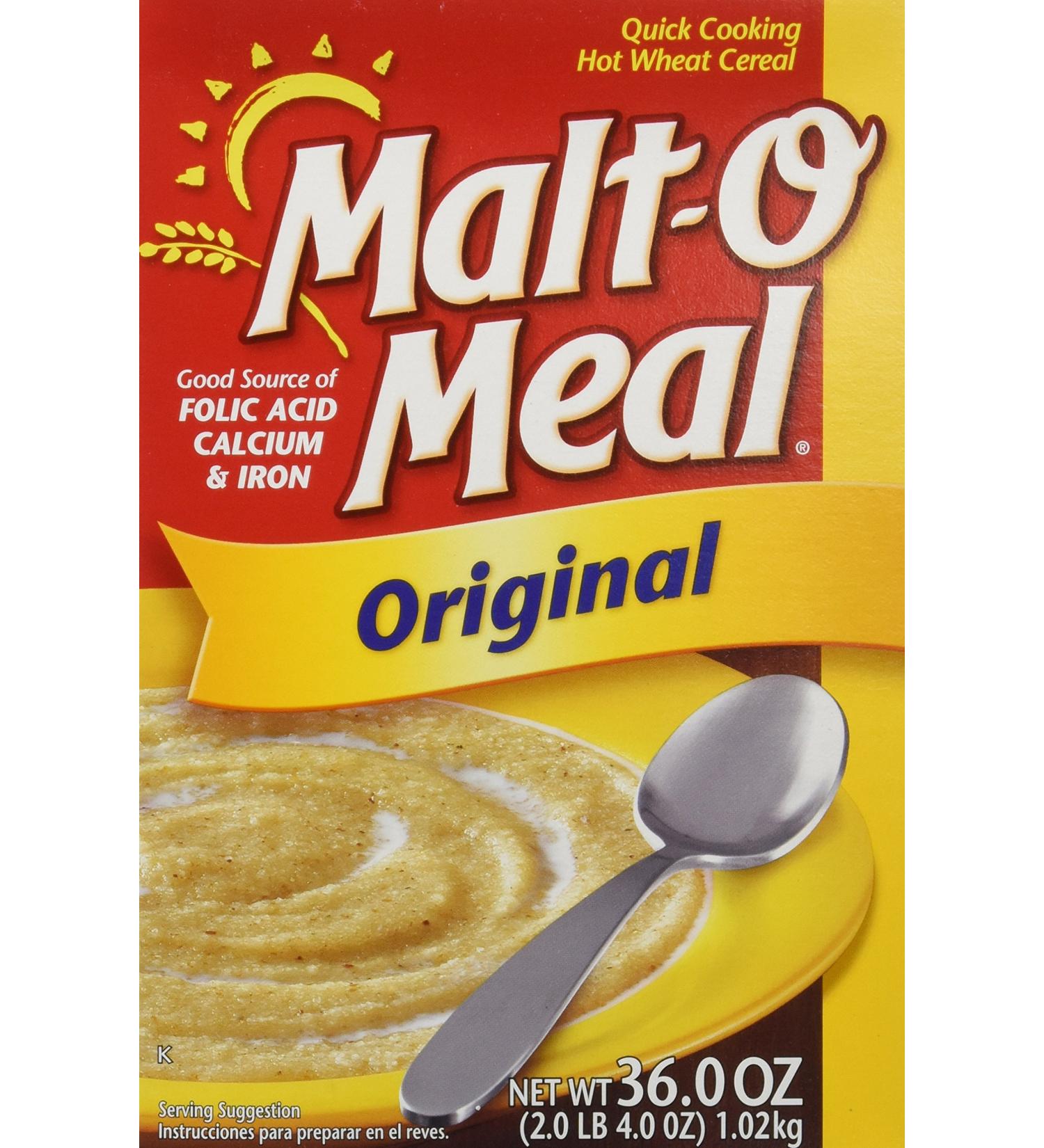 Malt-O-Meal Original Hot Wheat Cereal 36oz - Convenient & Nutritious Breakfast Option - Buy Online on GoSupps.com