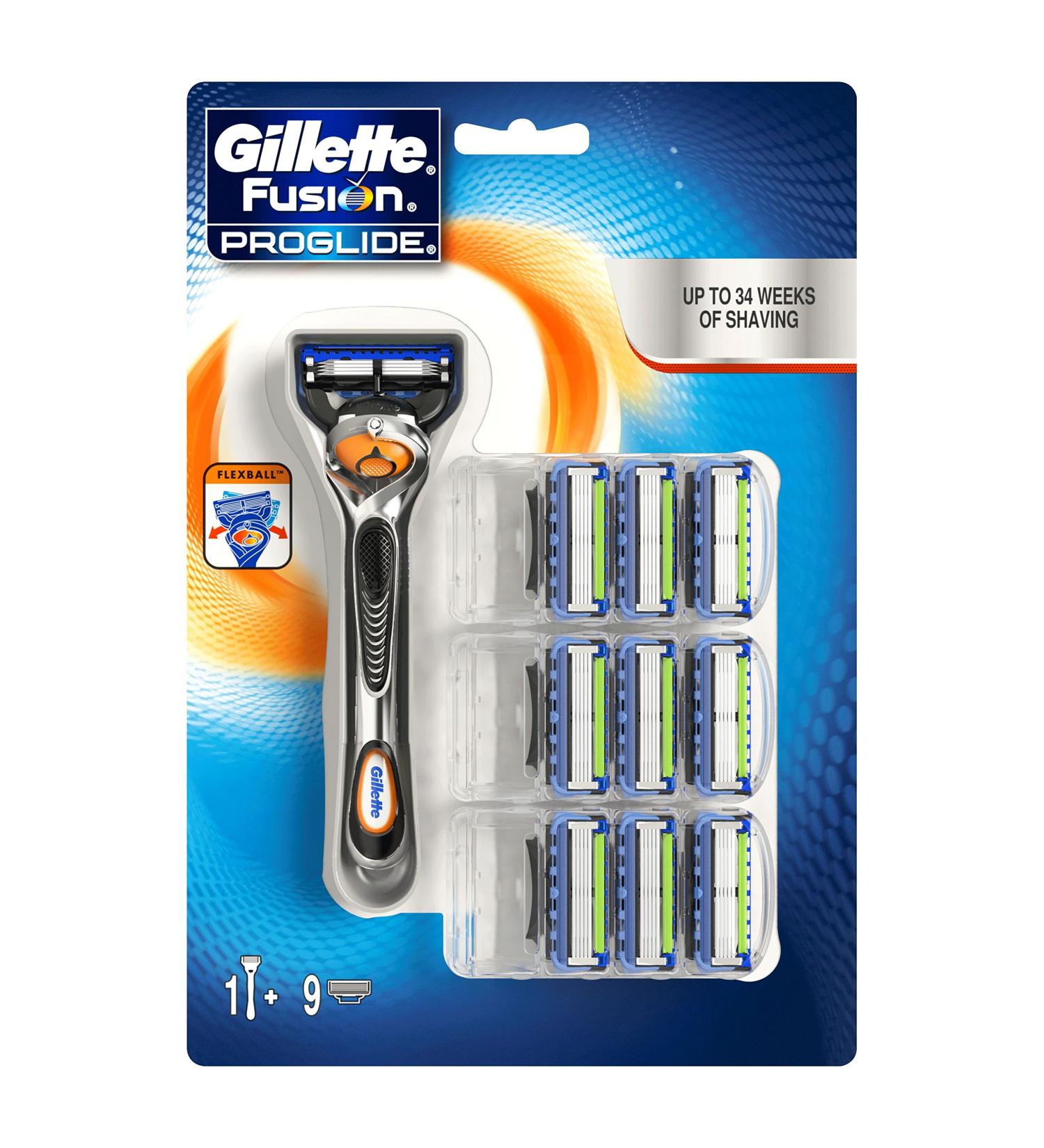 Buy Gillette ProGlide Razor Blades with Flexball Technology 10 Pack for Superior Shaving | Fast International Shipping - Buy Online on GoSupps.com
