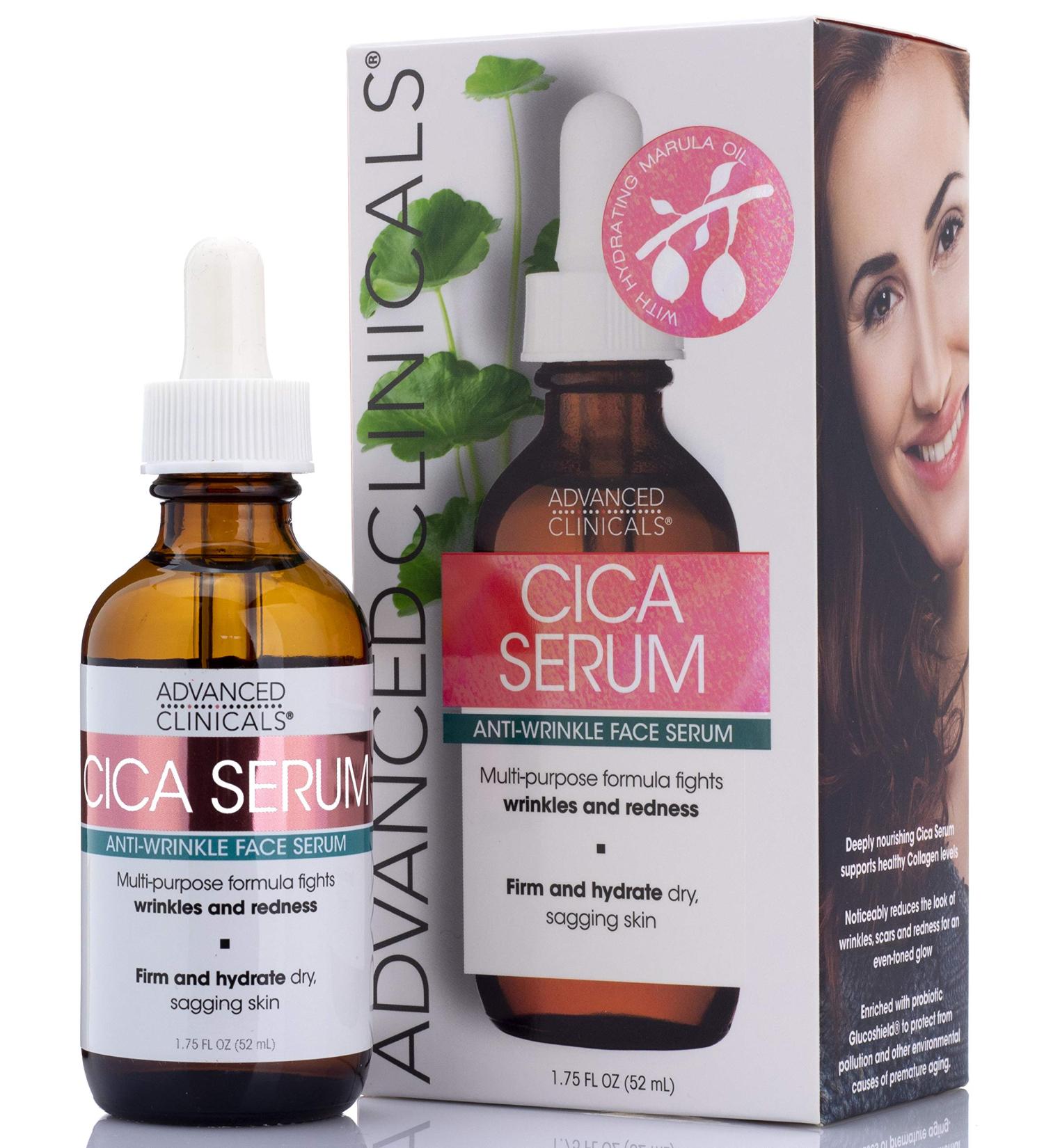 Buy Advanced Clinicals Cica Serum 1.75 fl oz - Soothing & Repairing Formula - Buy Online on GoSupps.com