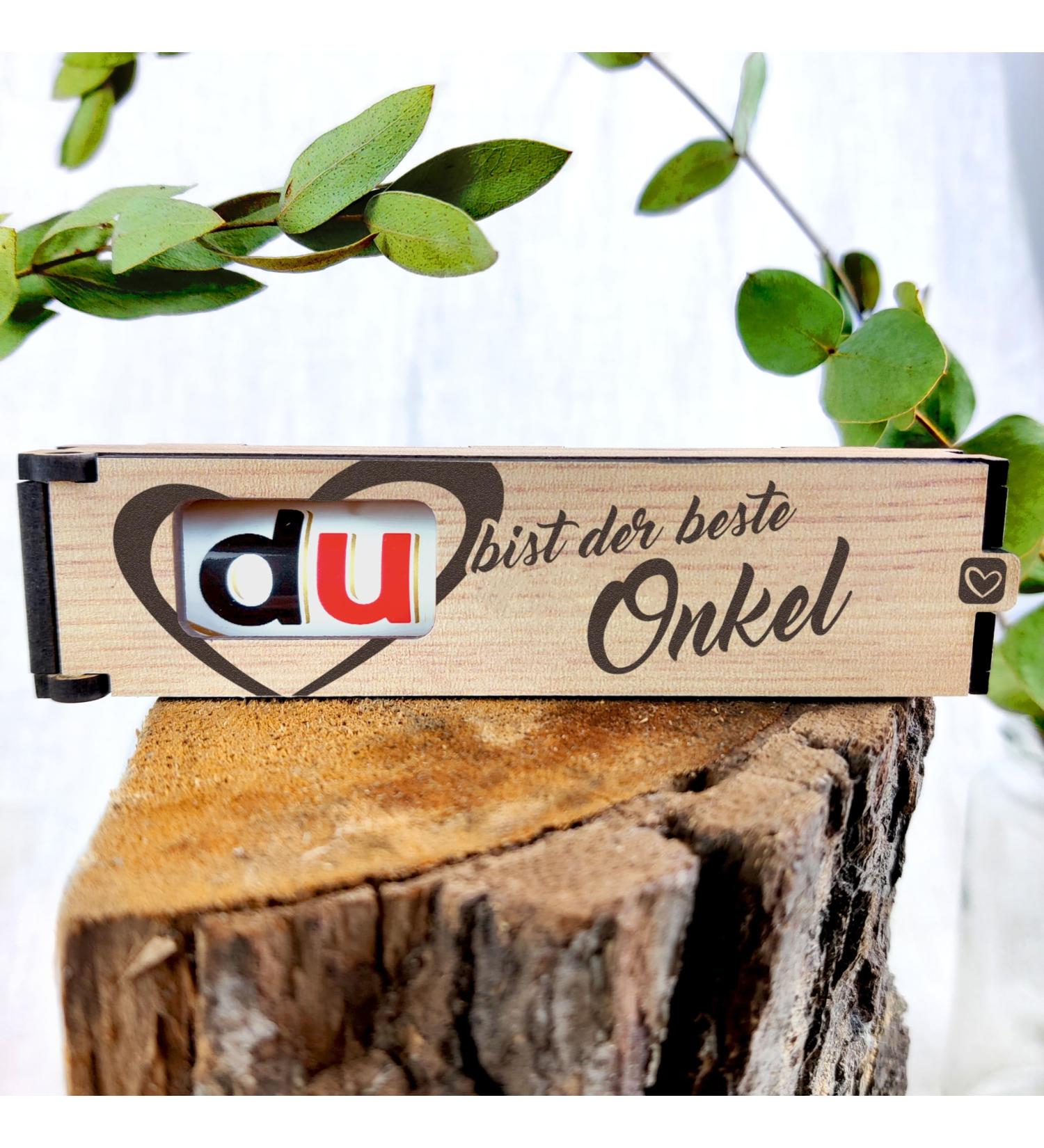 Best Uncle Gift - Chocolate Bar Gift Box Including Duplo | Unique Uncle Gift Ideas for Christmas & Special Occasions - Buy Online on GoSupps.com