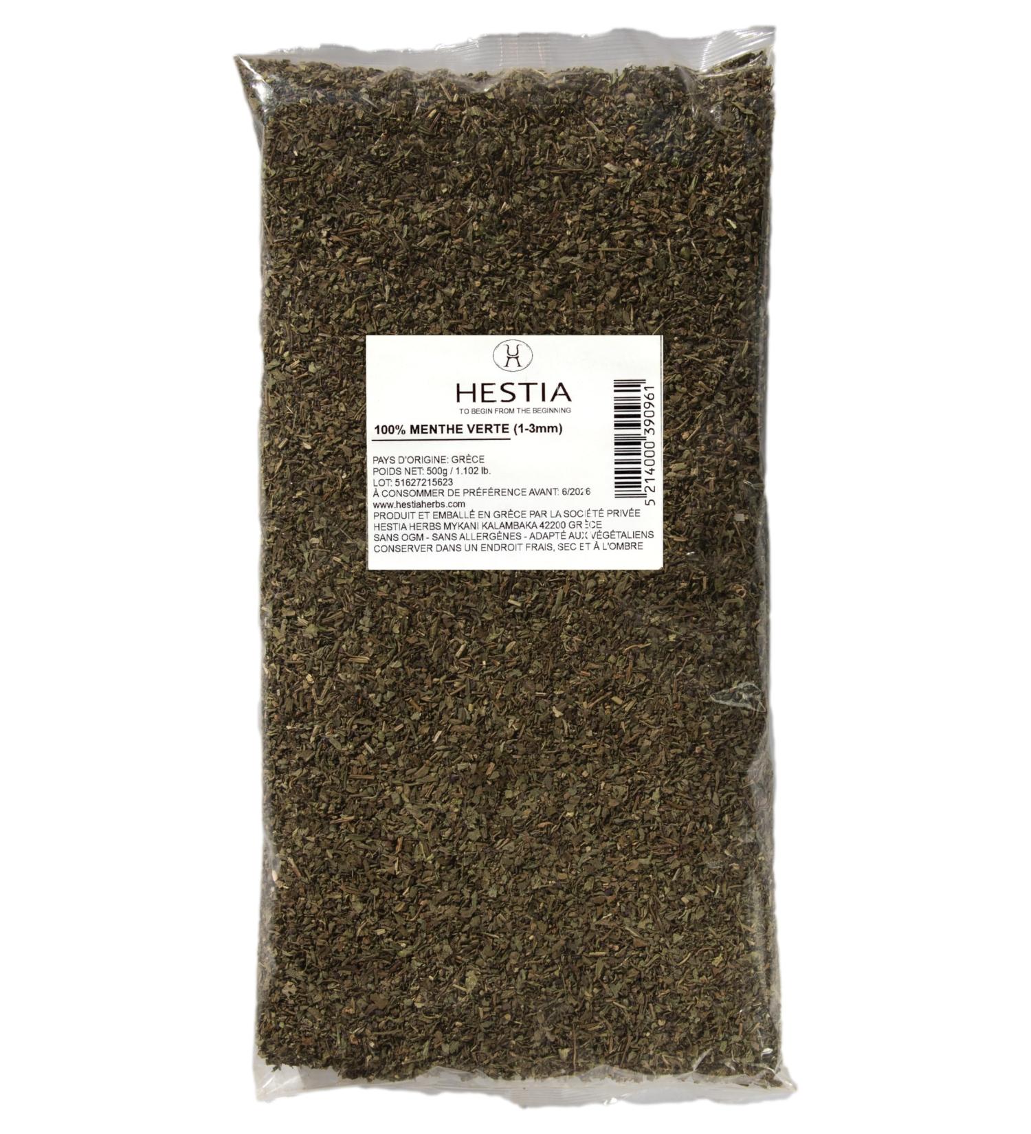 Hestia Herbs Greek Dried Spearmint 500g - Buy Online on GoSupps.com