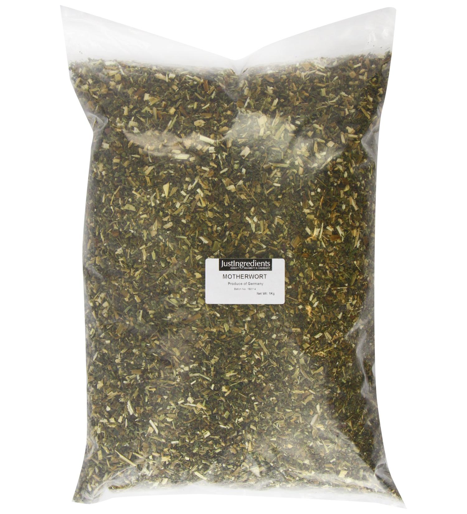 JustIngredients Essential Motherwort 1kg - Buy Online on GoSupps.com