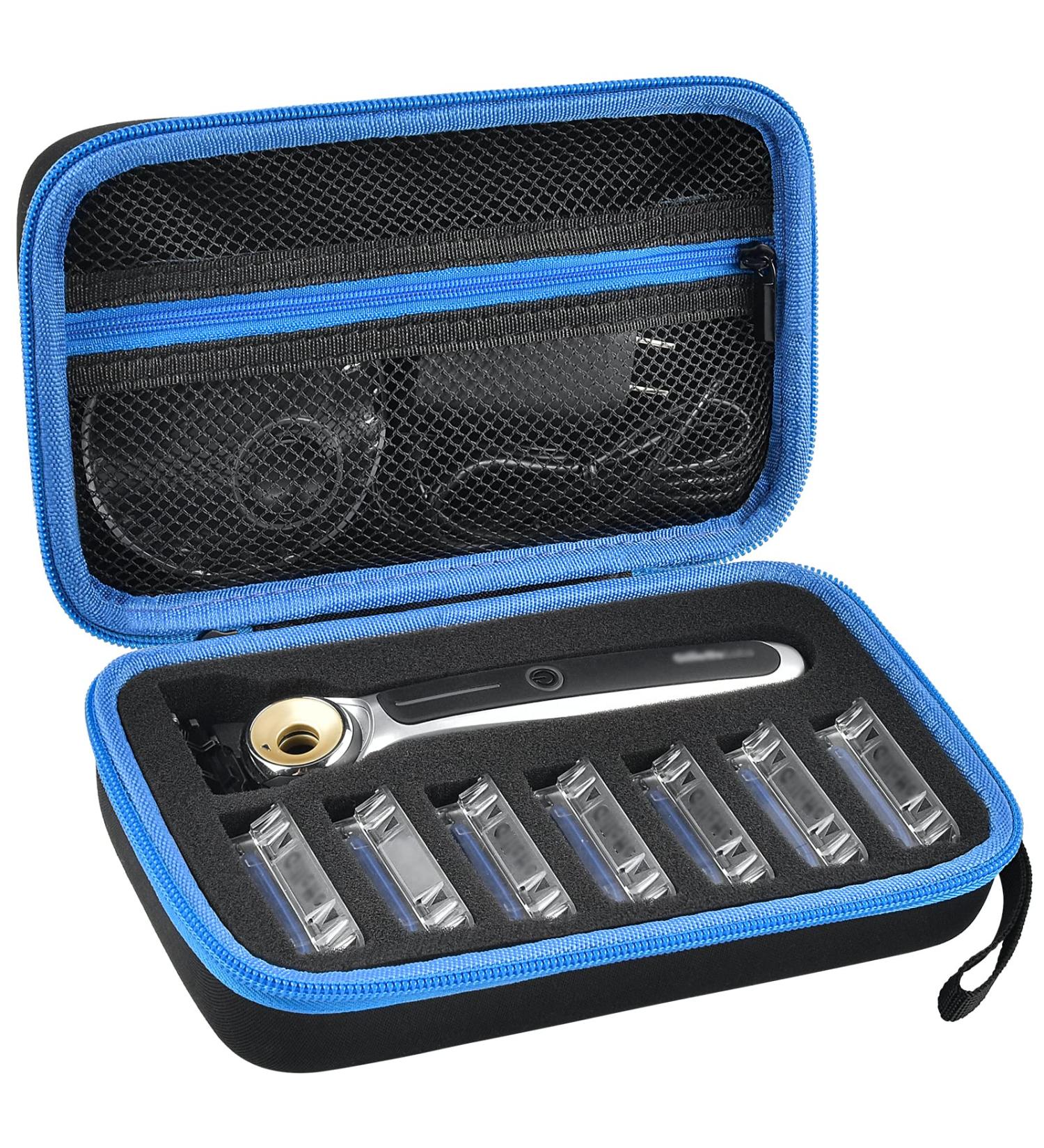 Travel Case for Gillette Heated Razor Starter Shave Kit - Blue (Box Only) - Buy Online on GoSupps.com