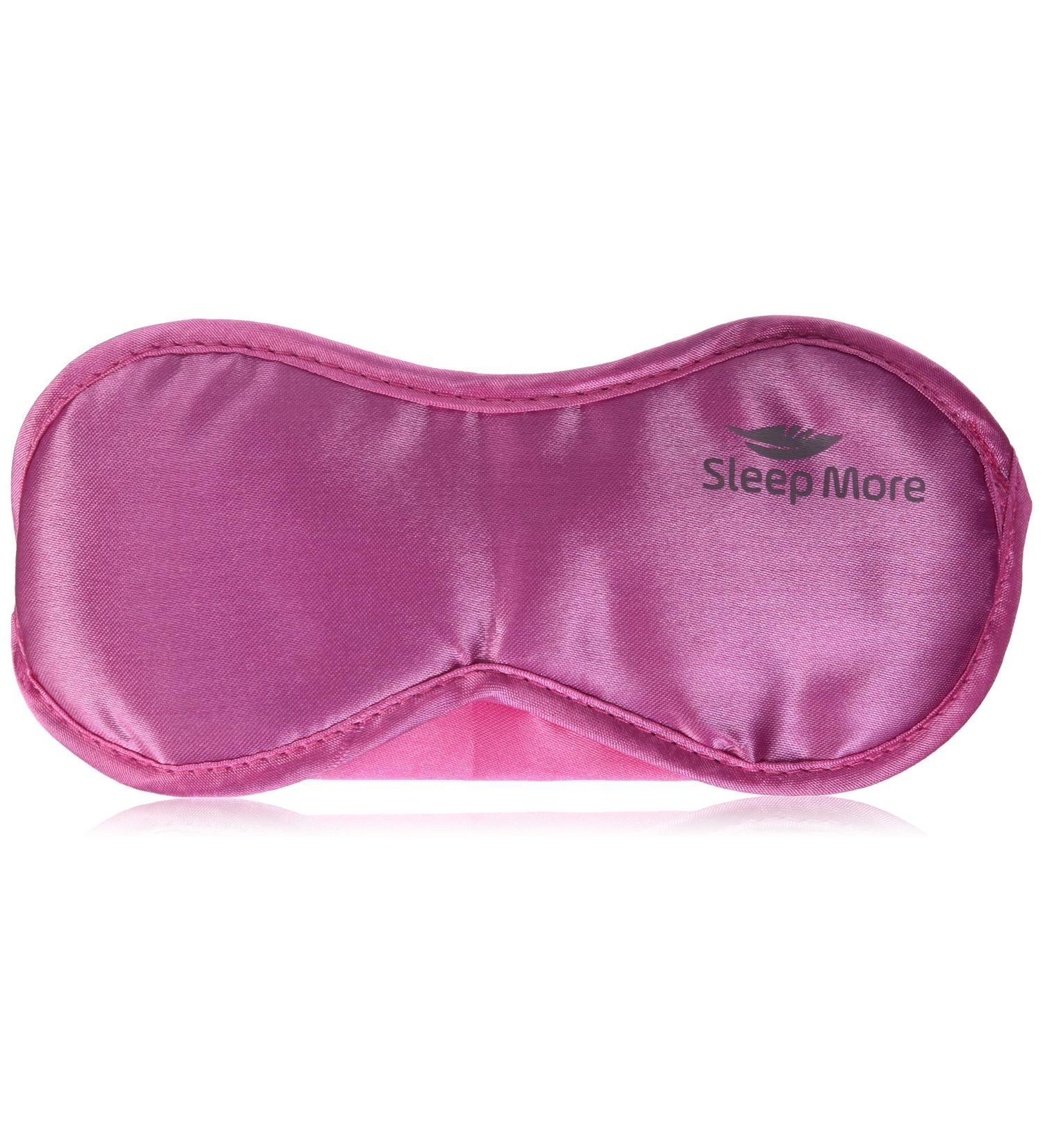 Sleep More Sleep Mask for Sleeping Disorders and Insomnia Pink