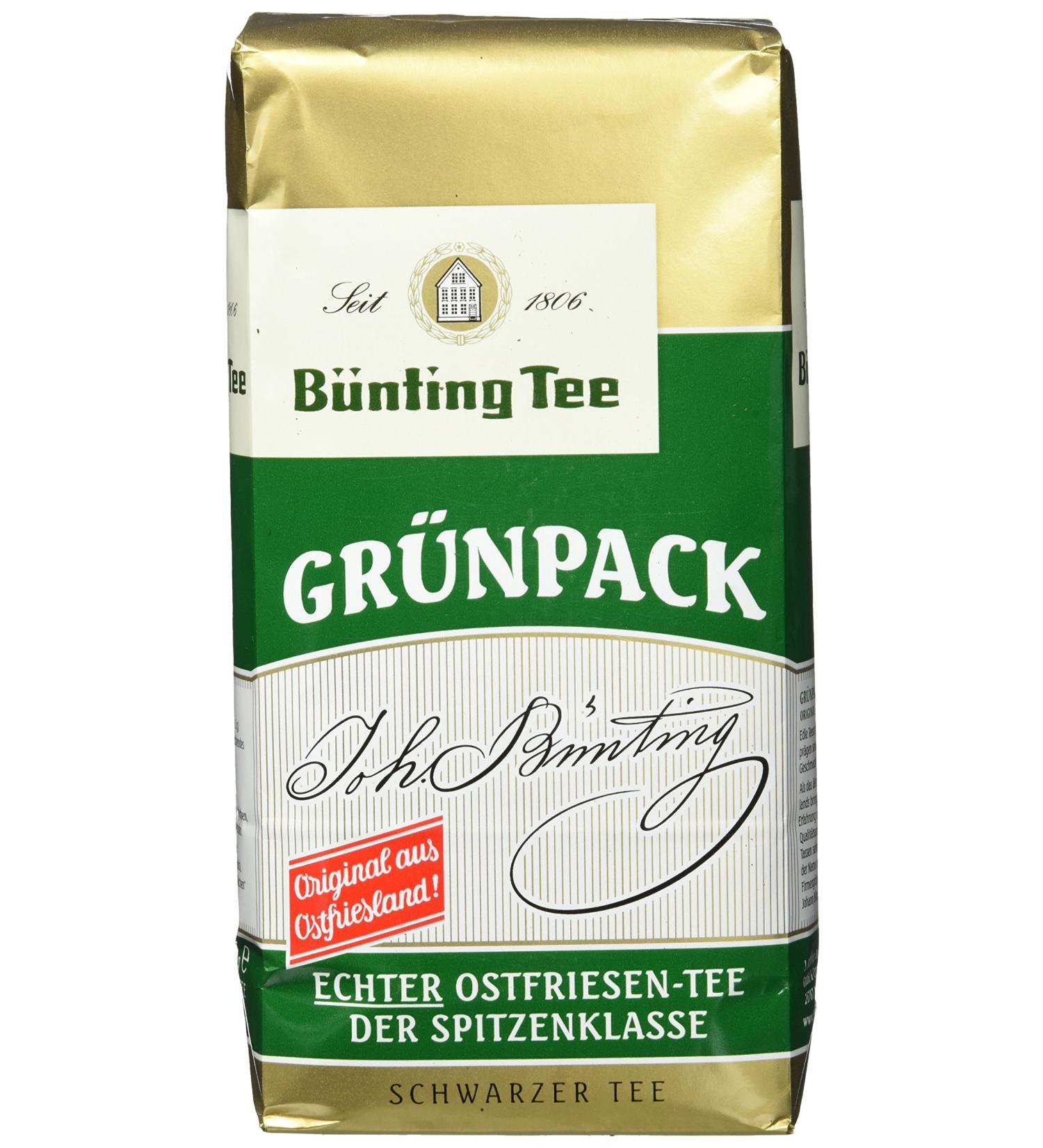 B nting East Frisian Green Tea 500g - Buy 5 Pack Loose Tea for Authentic Flavor | International Shipping - Buy Online on GoSupps.com