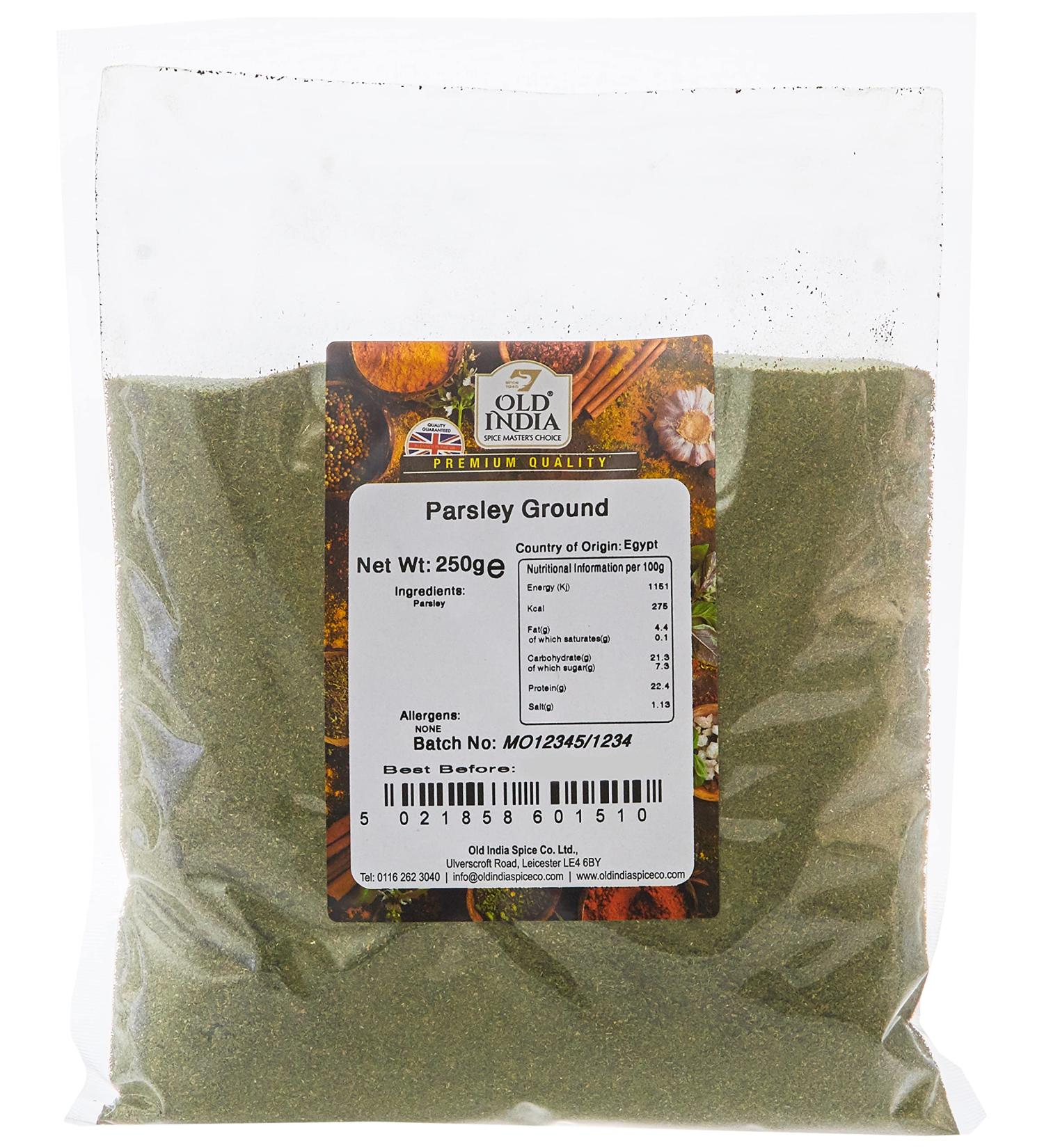 Old India Parsley Ground 250g - Premium Quality Seasoning - Buy Online on GoSupps.com