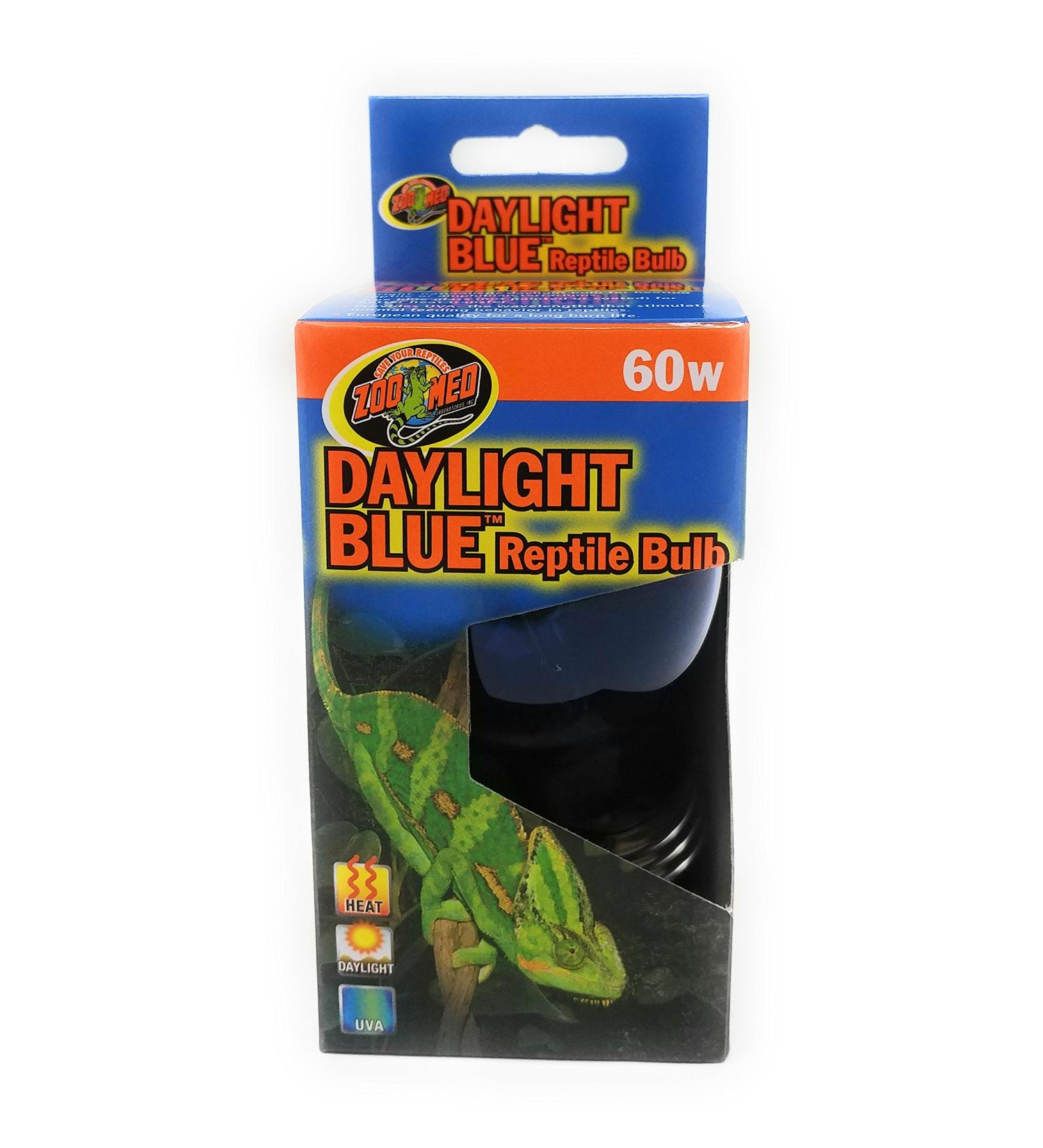 zoomed Zoo Med DB-60 Daylight Reptile Bulb 60 Watt Blue