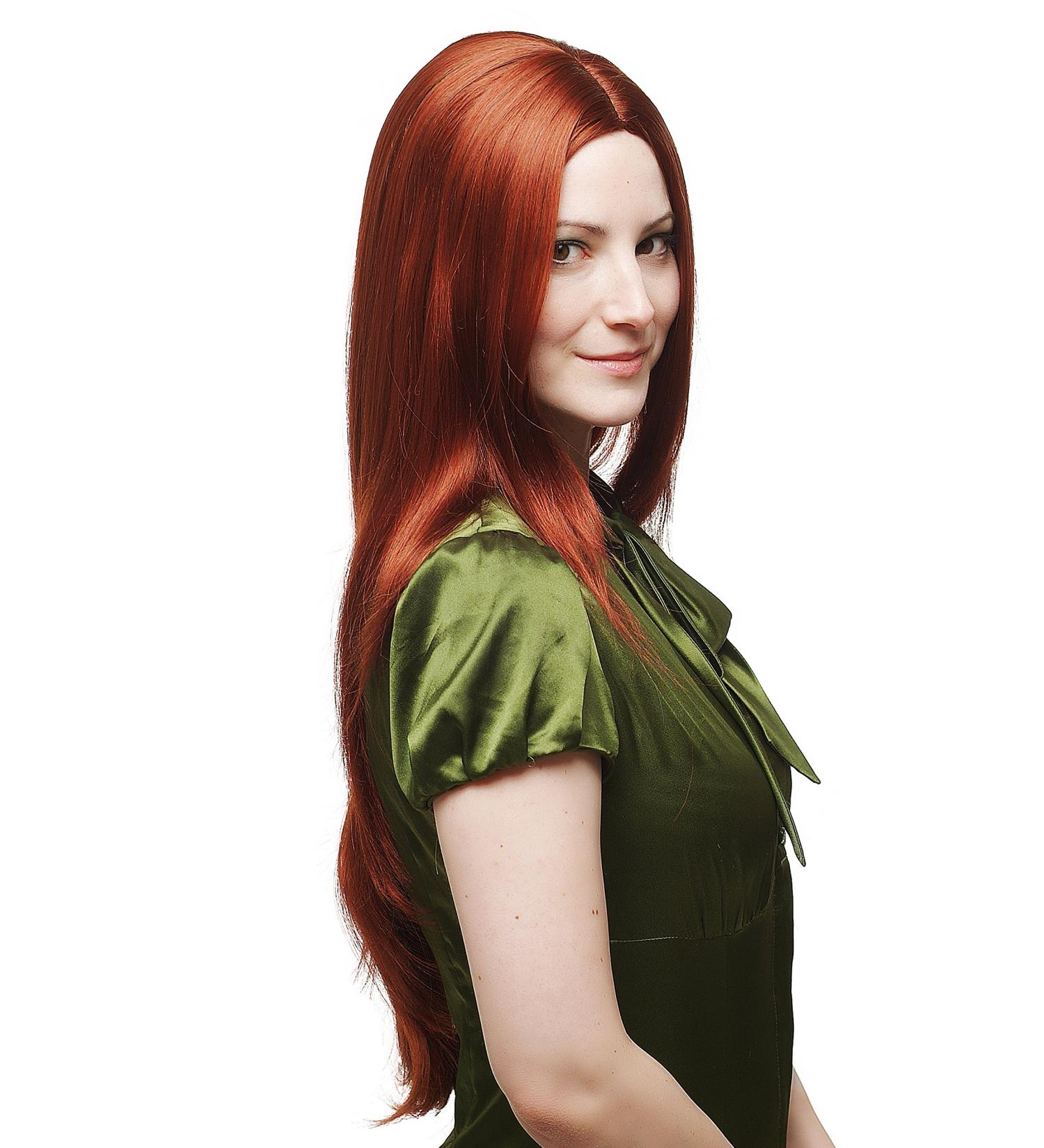 Buy WIG ME UP 3217-350 Long Copper-Red Straight Layered Wig - 75 cm Ladies' Hairpiece - Buy Online on GoSupps.com