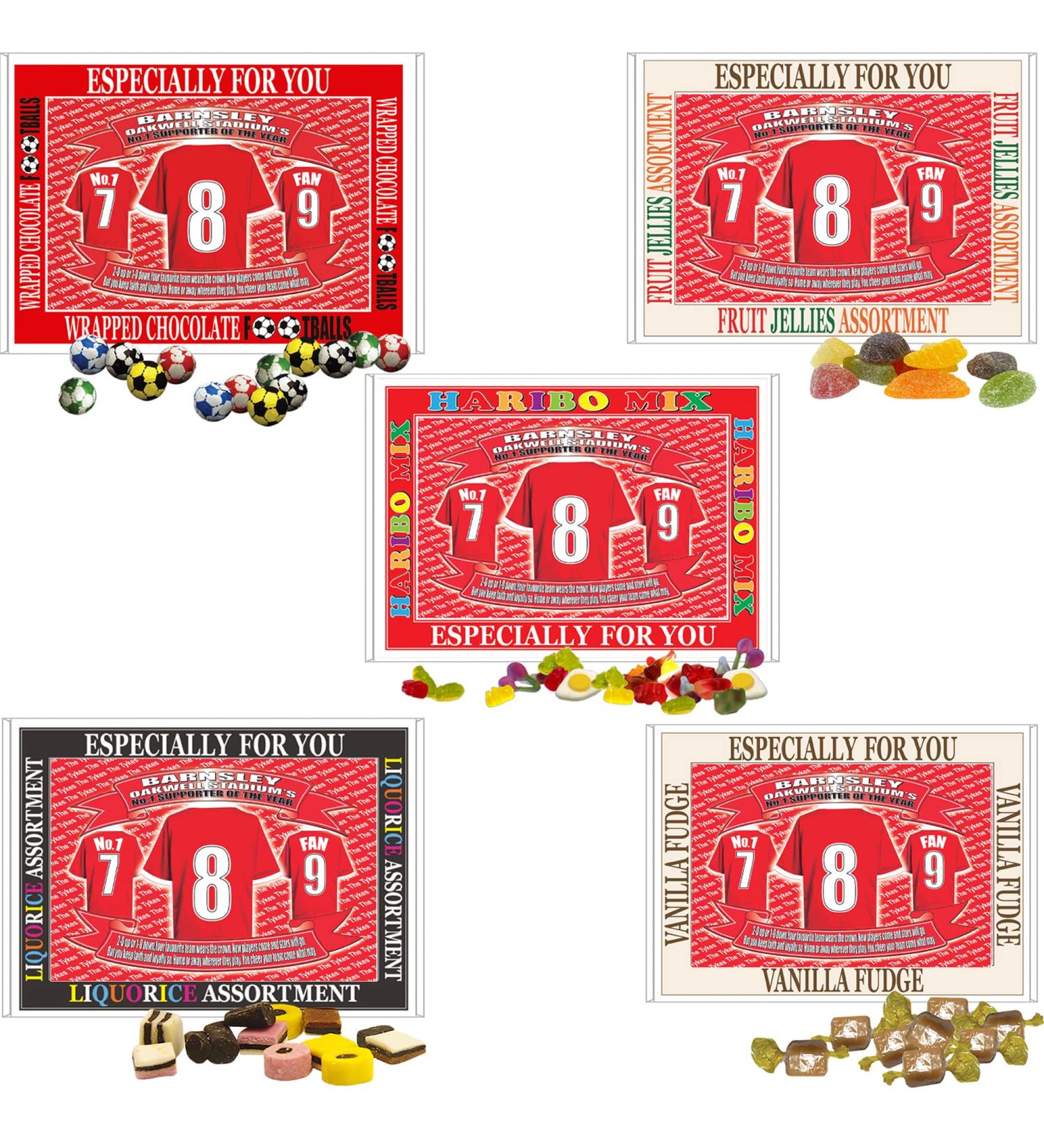Barnsley Football Shirt Gift Boxed Sweets - Buy Online on GoSupps.com