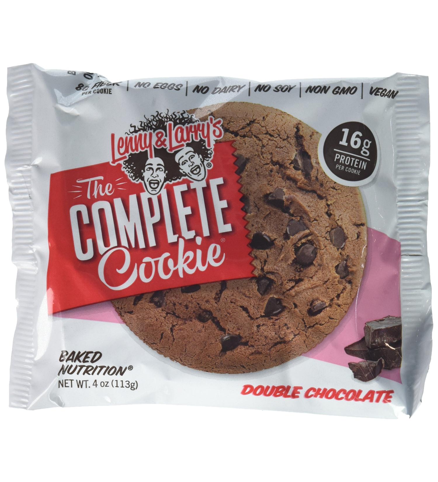 Buy Lenny & Larry's Double Chocolate Complete Cookies - 12 Pack (4 OZ Each) | Protein-Packed Treats - Buy Online on GoSupps.com