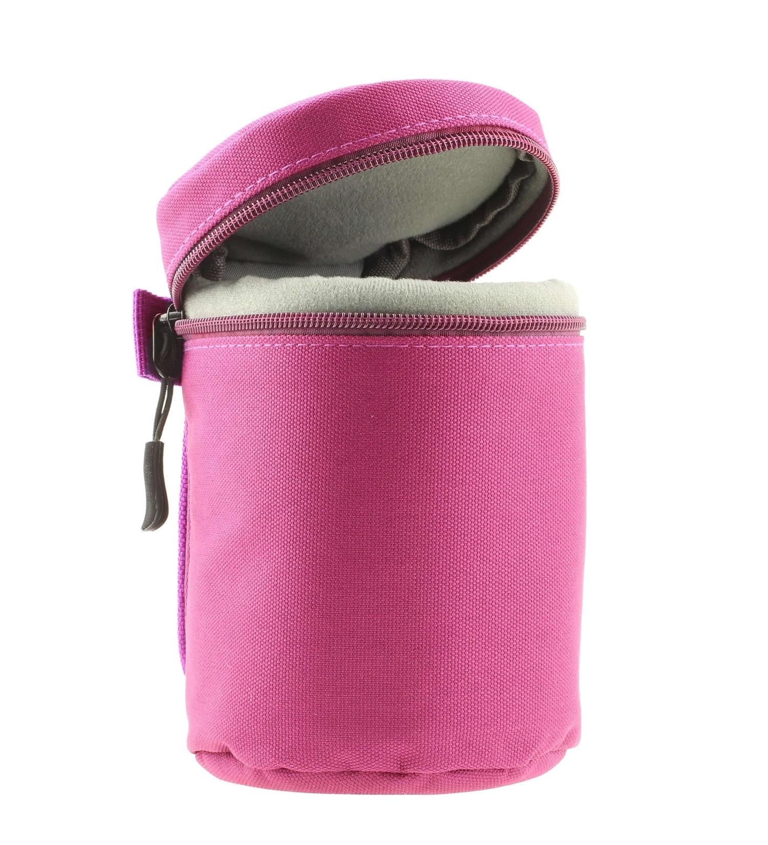 Navitech Purple Waterproof Camera Lens Protective Case Bag - Compatible With The Samyang AF 24mm F1.8 Lens