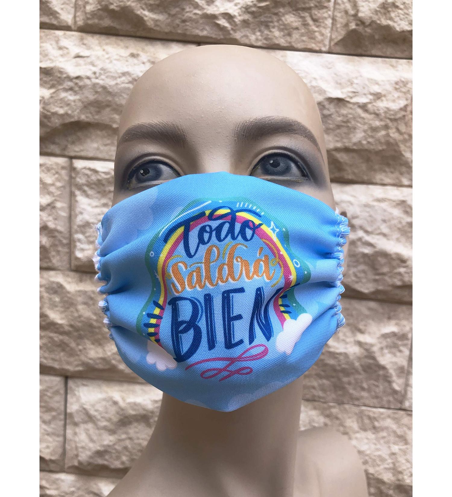 Buy Pack of 2 Washable Reusable Children's Fabric Masks | Spanish Made | International Shipping - Buy Online on GoSupps.com