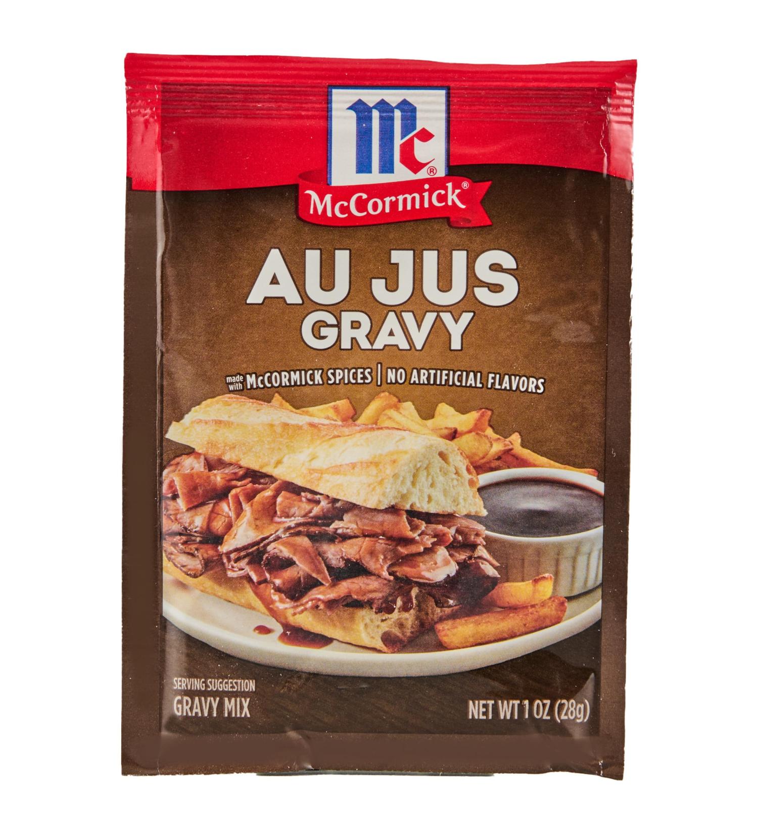 Gravies Mccormick Au Jus Gravy Mix 1 Oz - Buy Online on GoSupps.com