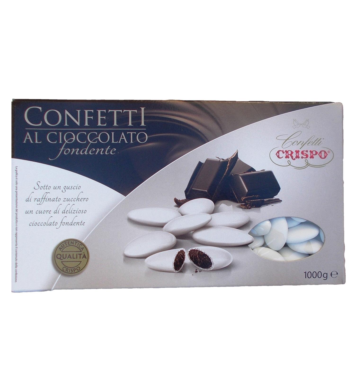 CRISPO CRISPO Confetti | Chocolate Confetti | White | 1 kg