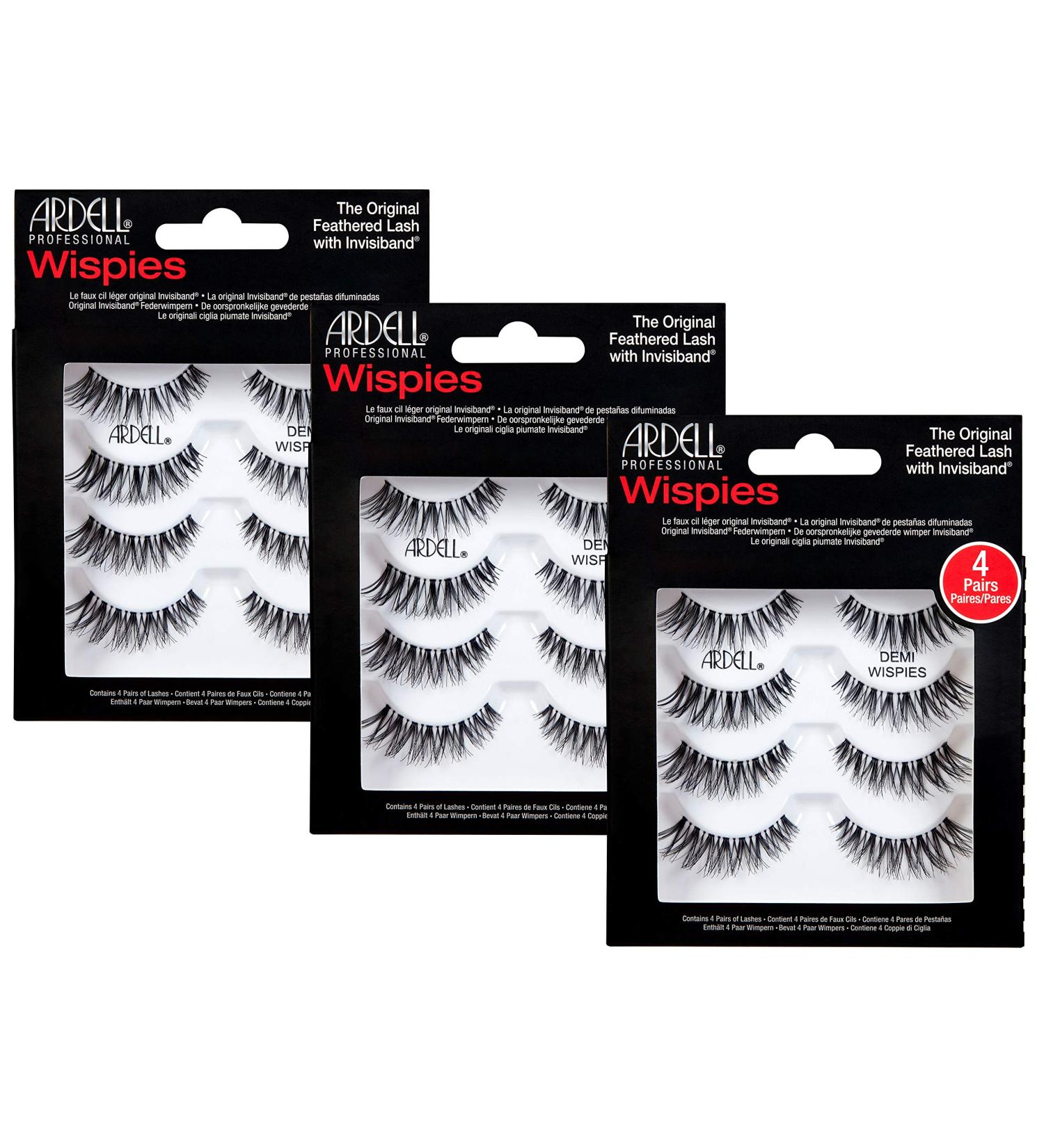 ARDELL Professional Natural Multipack - Demi Wispies Black (Pack of 3) - Buy Online on GoSupps.com