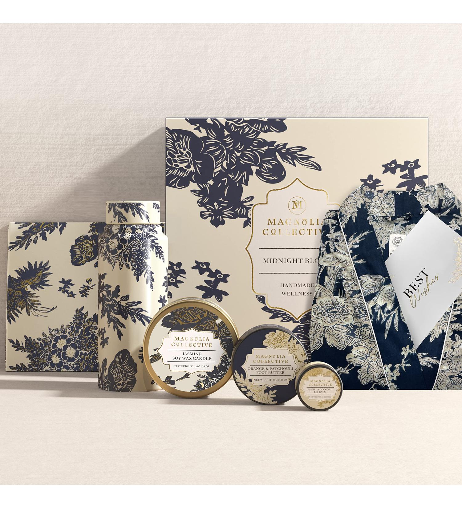 Midnight Bloom Spa Gift Basket for Women - Ultimate Self-Care Gift Set by Magnolia Collective - Buy Online on GoSupps.com