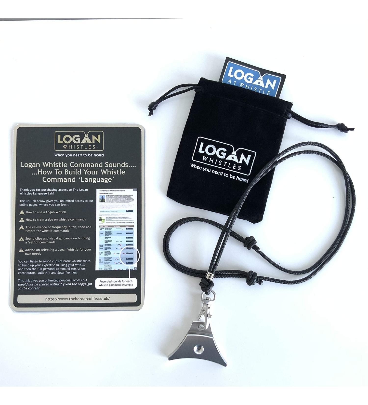 Logan Whistle Starter Pack - A1 Whistle lanyard and command sound guide - Buy Online on GoSupps.com