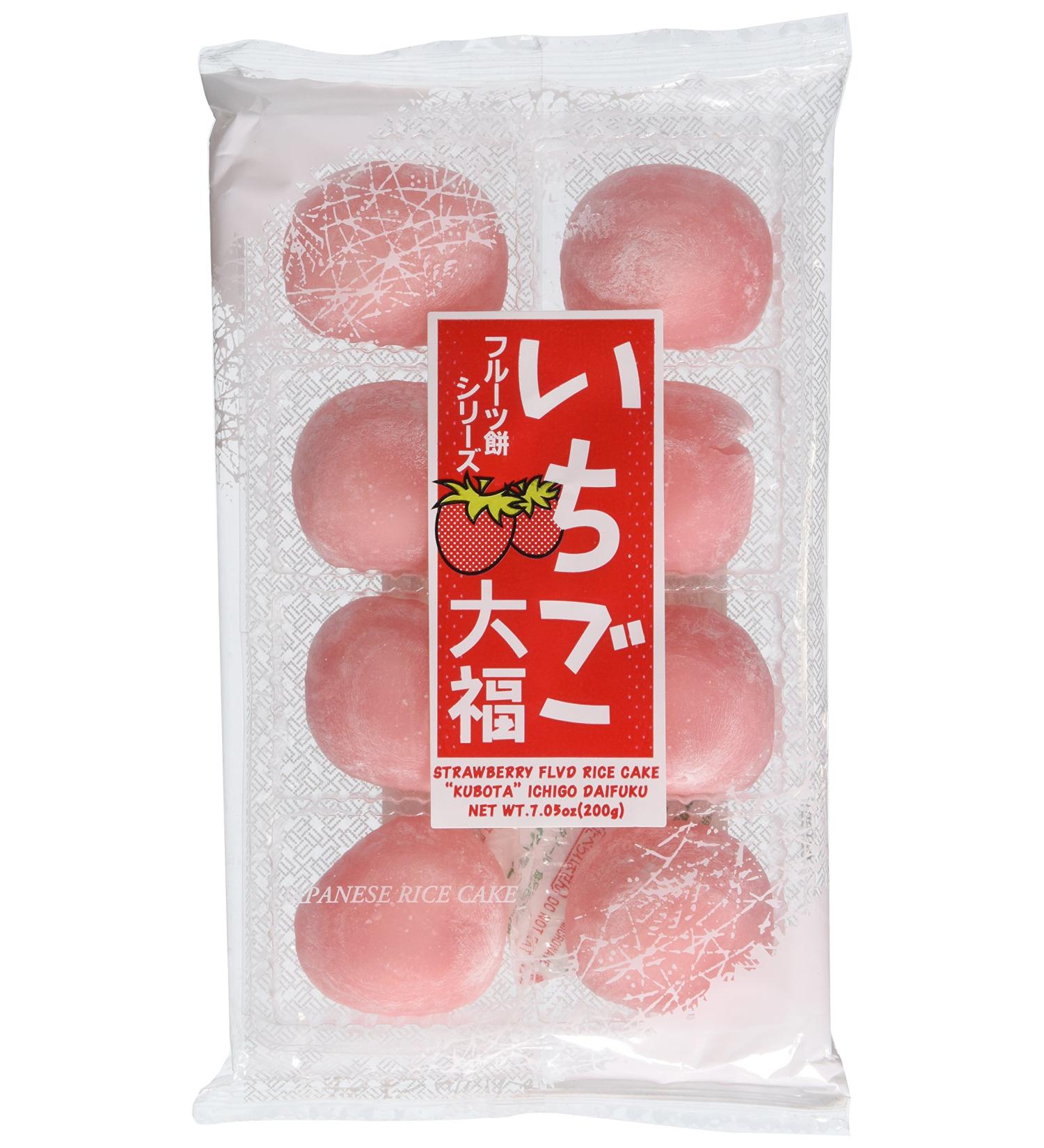 Delicious Strawberry Daifuku - Authentic Japanese Rice Cake Treat - Buy Online on GoSupps.com