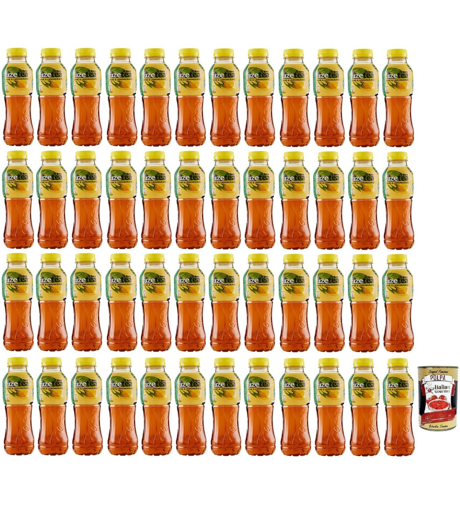  Italian Gourmet E.R. Fuze Tea Pack of 48 Disposable PET Bottles 400ml + 400g - Buy Online on GoSupps.com