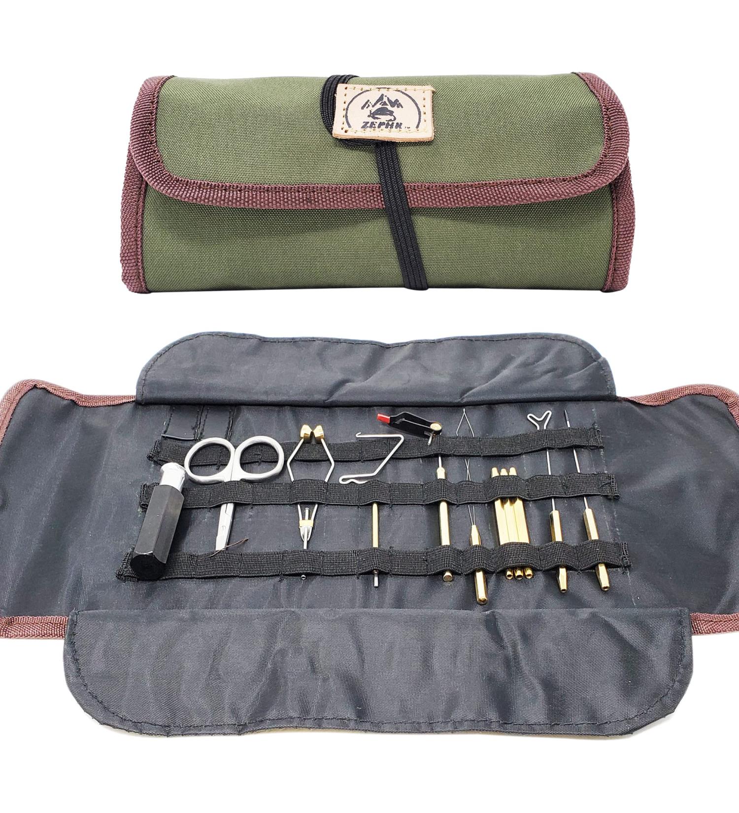 Anglerhaus Fly Tying Tool Kit in Convenient Pouch - Essential Fly Fishing Accessories - Buy Online on GoSupps.com
