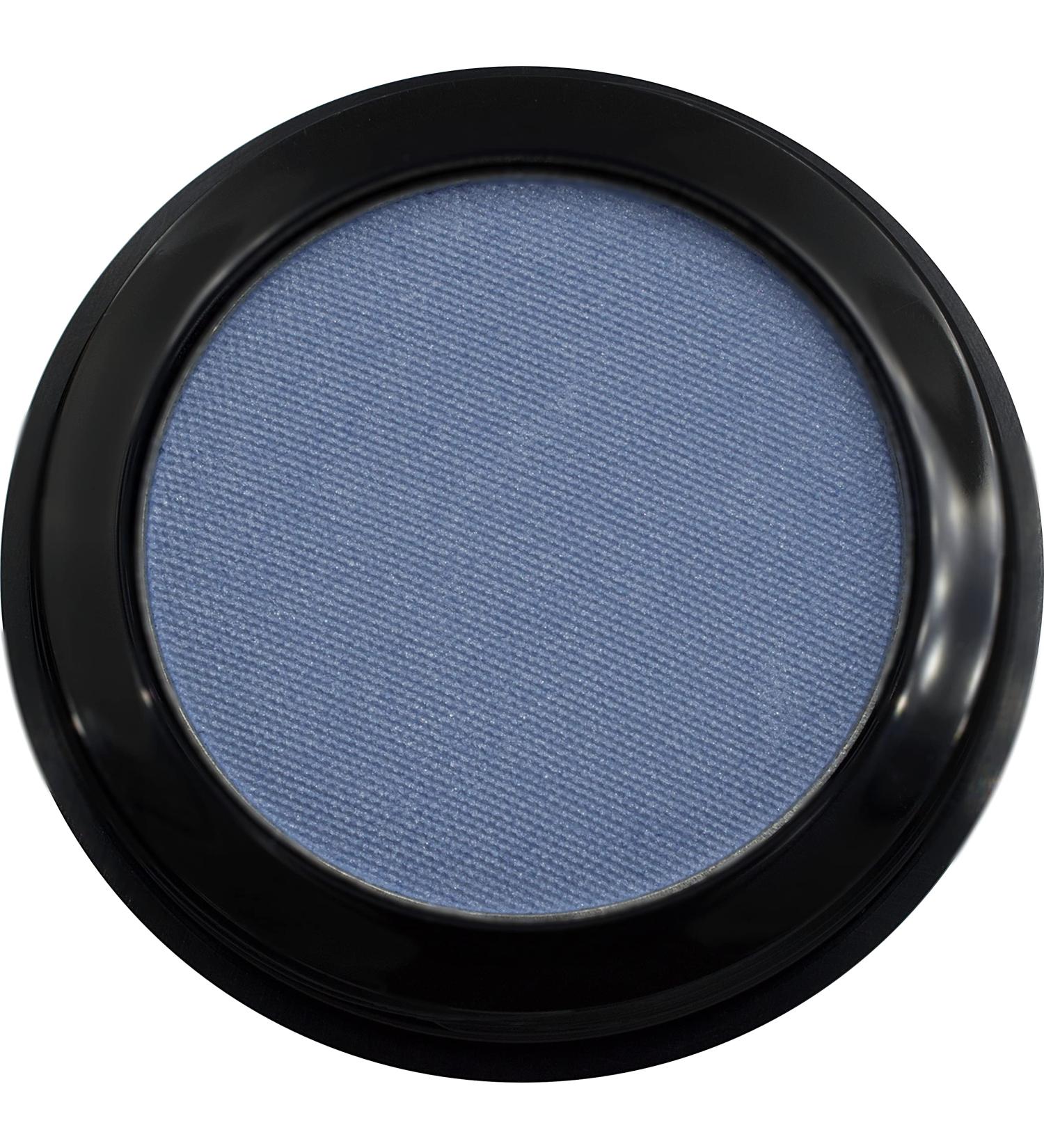 Pure Ziva  Light Pale Blue Velvet Shimmering Robins Egg Opaque Pressed Powder Single Vegan Eyeshadow  Talc  Paraben & Cruelty Free