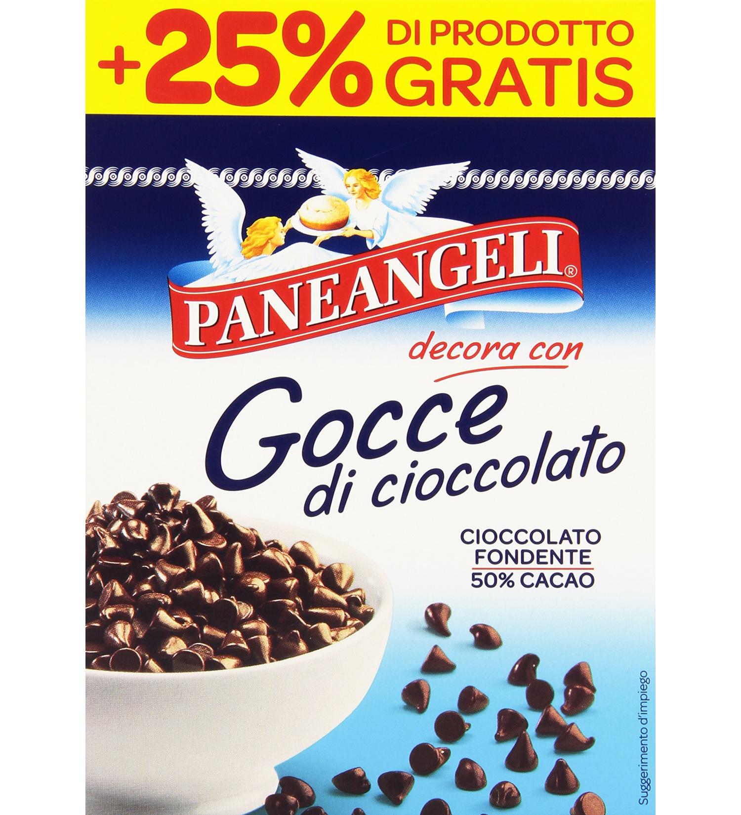 Pane Angeli gocce of Chocolate 125 gr - Buy Online on GoSupps.com