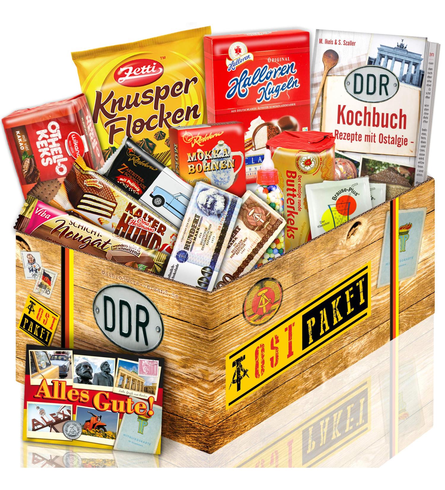 Shop Eastern GDR Package: Premium Gift with East Sweets - Perfect Birthday Gifts for Men - Buy Online on GoSupps.com