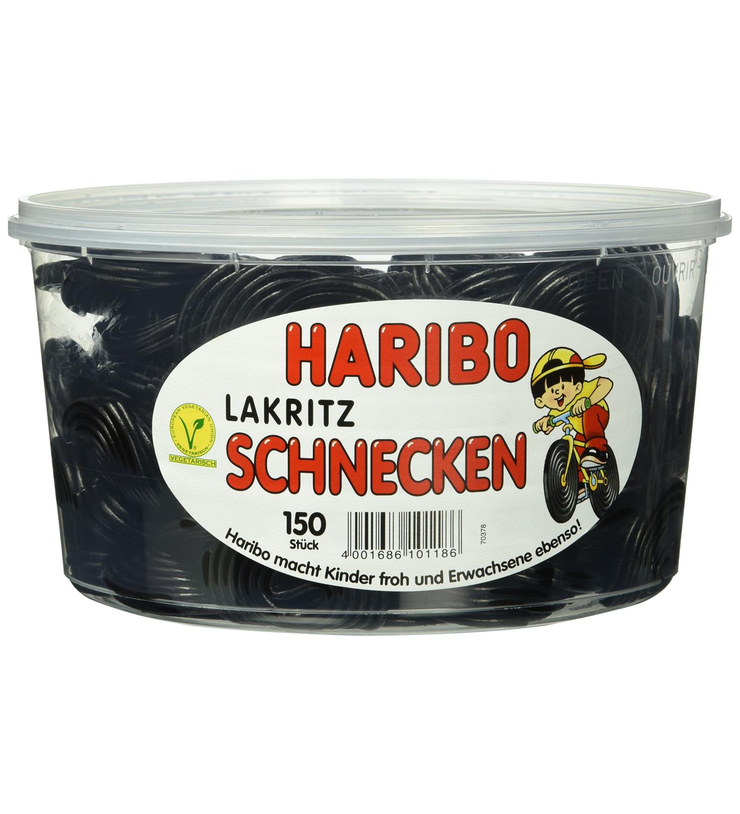 Buy Haribo Liquorice Snails - 1.5 kg Pack | International Shipping Available - Buy Online on GoSupps.com