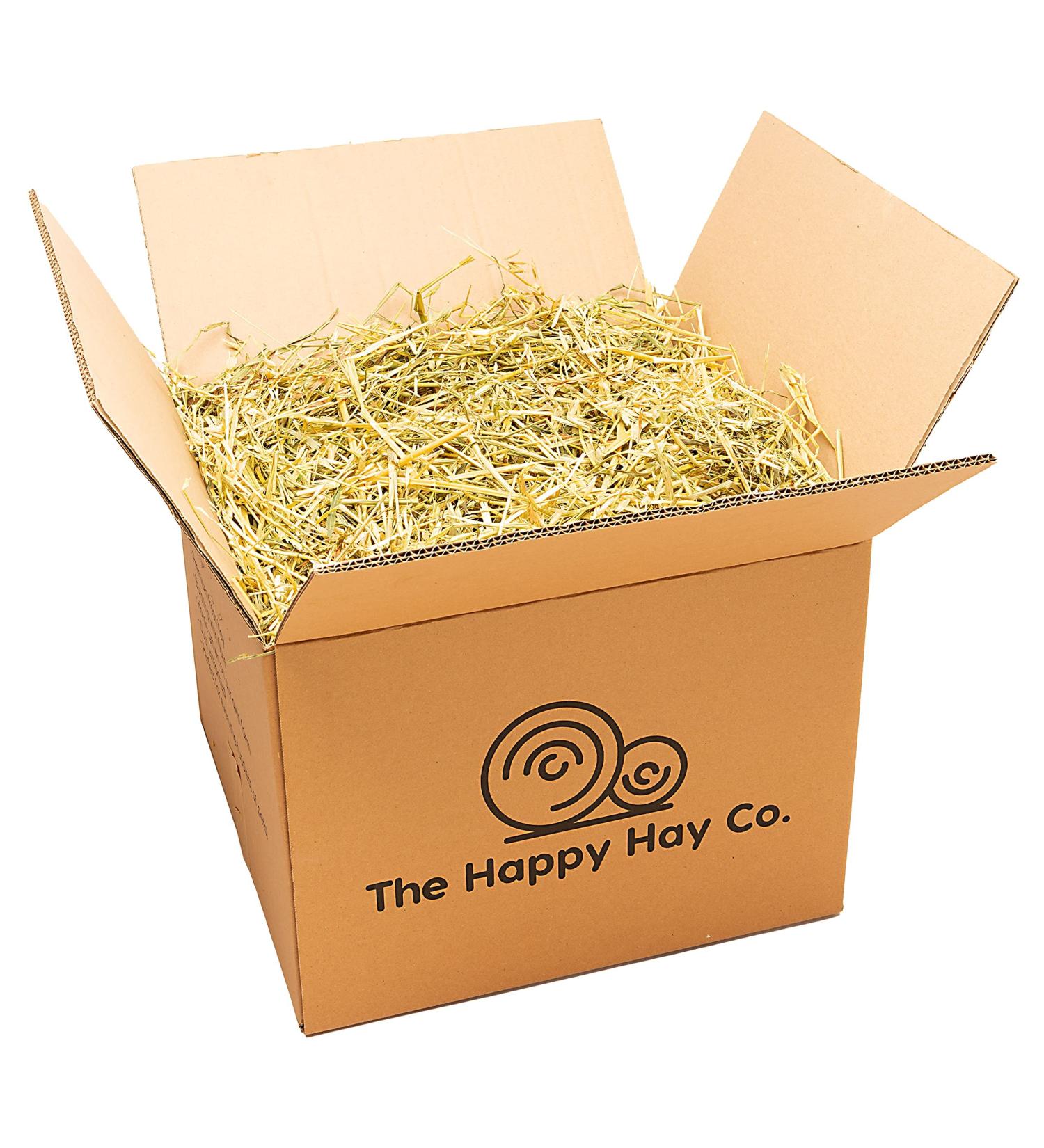 The Happy Hay Company Timothy Rabbit Hay - Fresh Feeding Hay For Rabbits & Guinea Pigs (10KG) 20 g (Pack of 500) - Buy Online on GoSupps.com