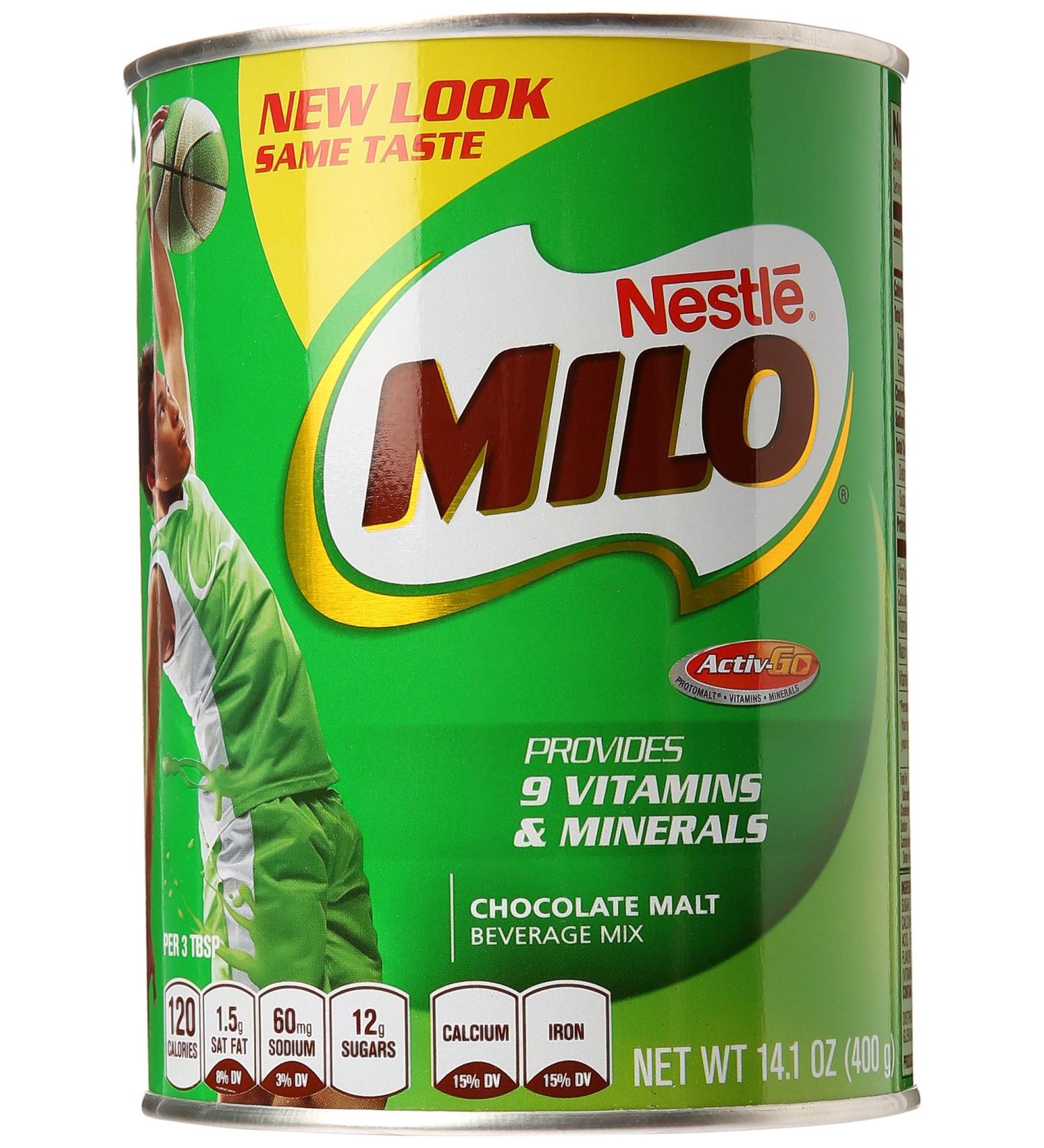 Nestle Milo Malt Beverage Mix 14.1 oz - Delicious Chocolate Flavor - 1 Pack - Buy Online on GoSupps.com