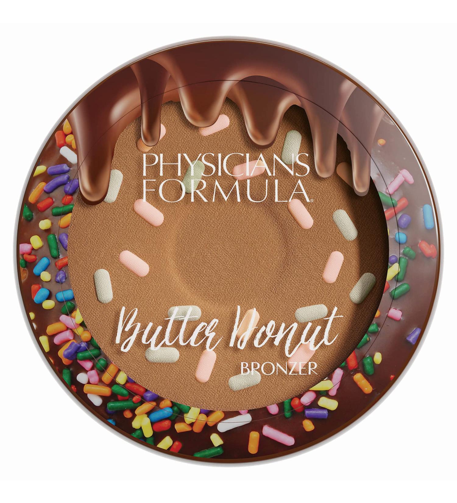 Physicians Formula Murumuru Butter Cheat Day Donut Bronzer - Dark Shimmer Cream Bronzer 0.38oz - Cruelty-Free, Lightweight Formula for Sensitive Skin - Sprinkles 0.38 Ounce - Buy Online on GoSupps.com
