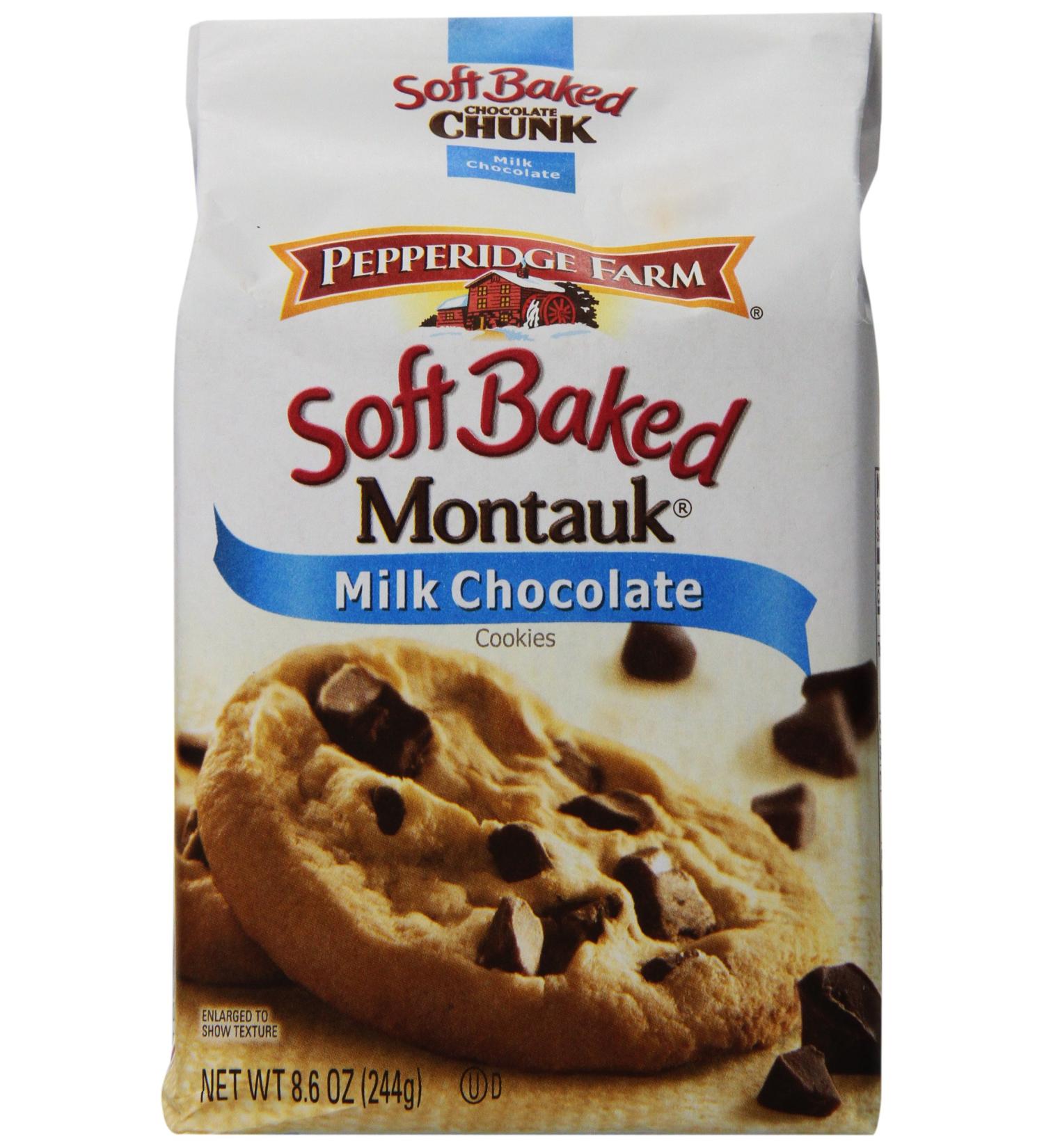 Pepperidge Farm Montauk Milk Chocolate Soft Baked Cookies - 86oz (10 Pack) - Buy Online on GoSupps.com