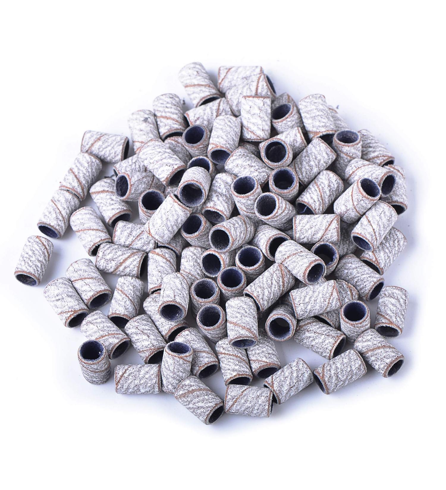 SpeTool 100Pcs Zebra Sanding Ring Bands 150 for Nail Drill Files - Manicure Tools - Buy Online on GoSupps.com