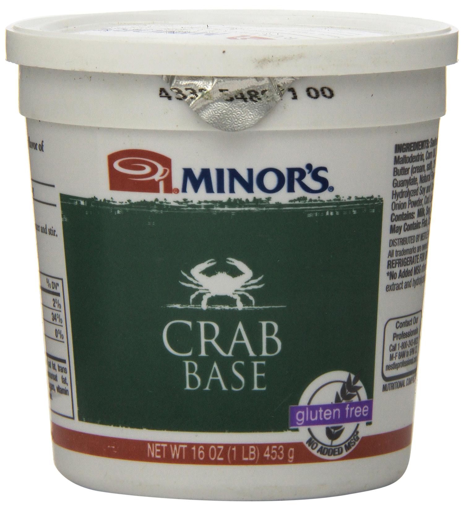Minor's Crab Base 16oz: Authentic Seafood Flavor Enhancer - Buy Online on GoSupps.com
