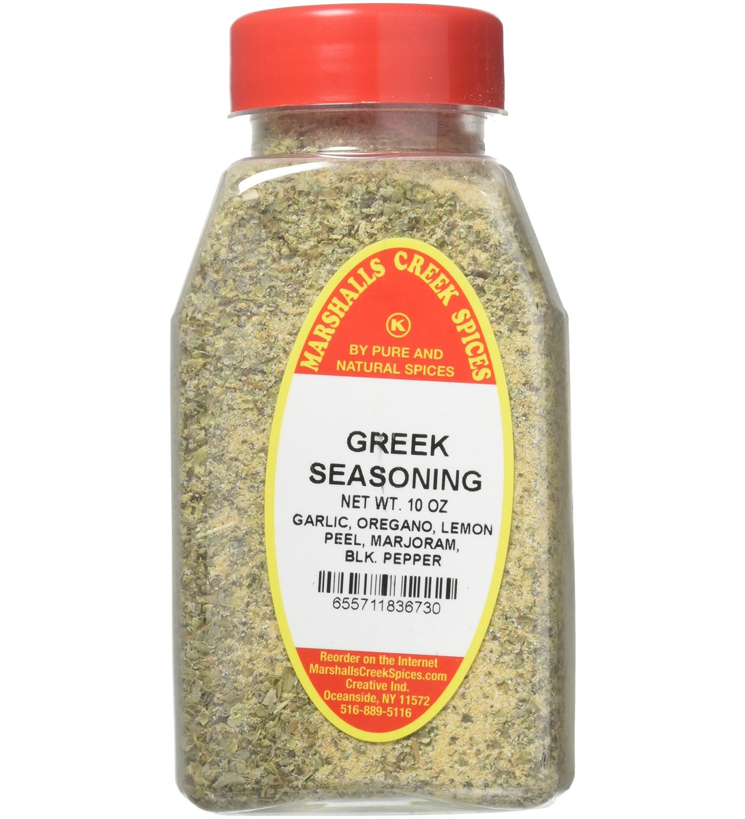 Marshalls Creek Spices Kosher No Salt Greek Seasoning 10oz - Buy Online on GoSupps.com