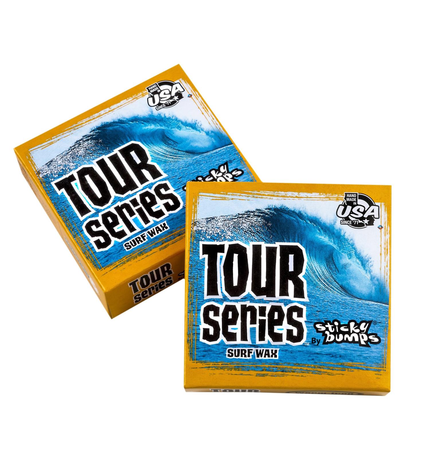 Sticky Bumps Tour Series Warm/Tropical Surf Wax (Pack of 3) - White - Buy Online on GoSupps.com