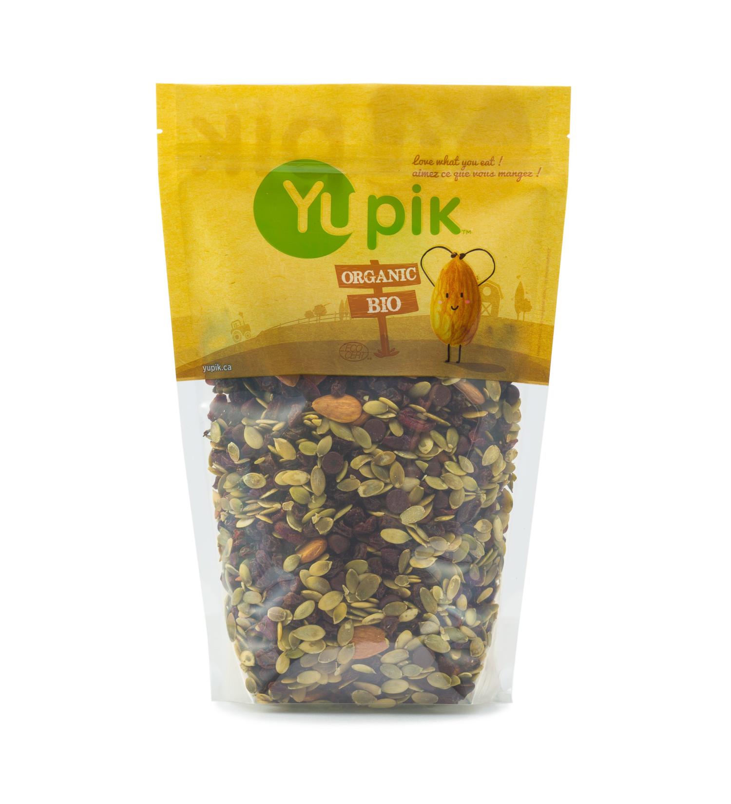 Yupik Organic Trek Mix Chocolate Pumpkin Seeds Raisins & Almonds 1Kg 1 kg - Buy Online on GoSupps.com